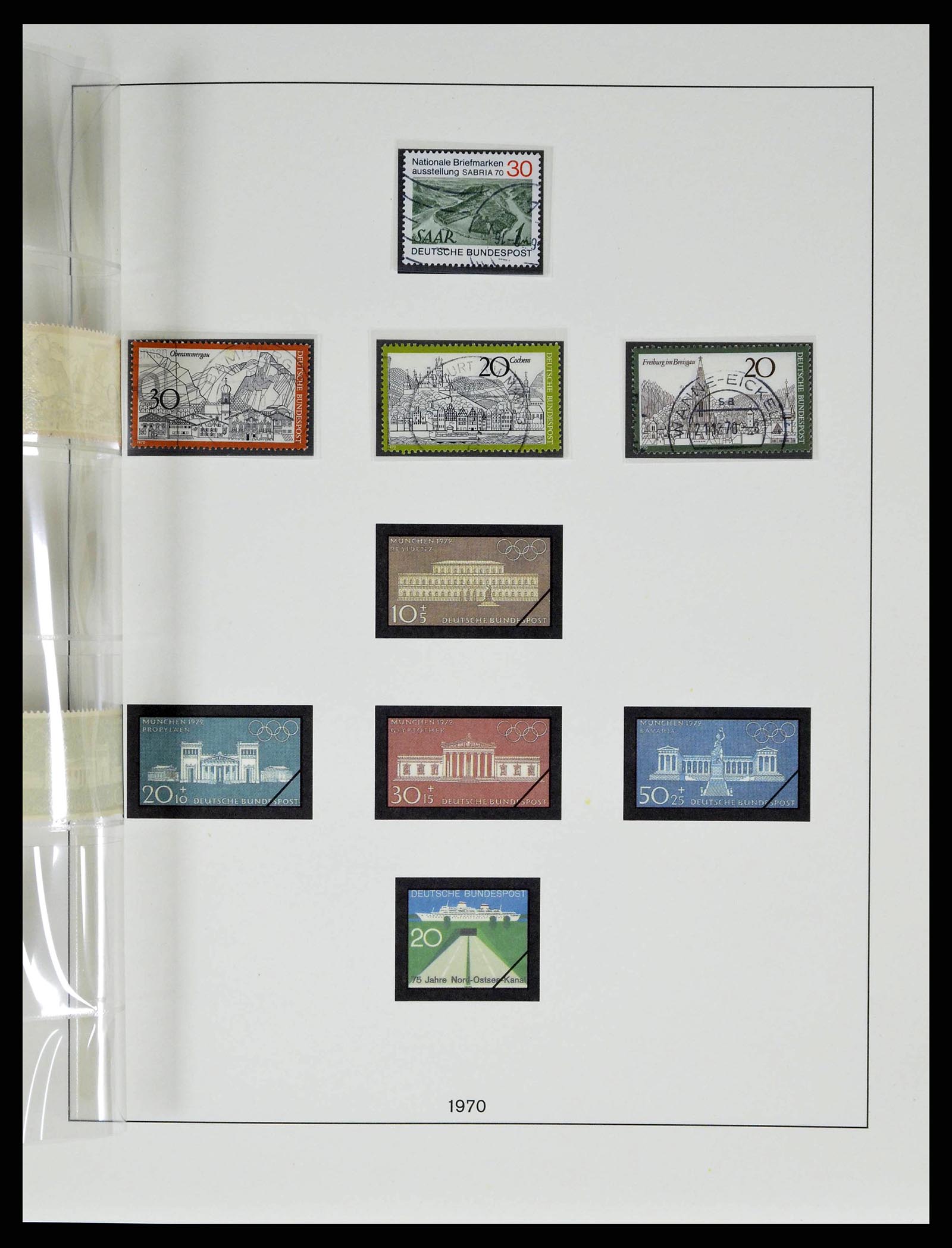 38524 0094 - Stamp collection 38524 Bundespost 1949-1970.