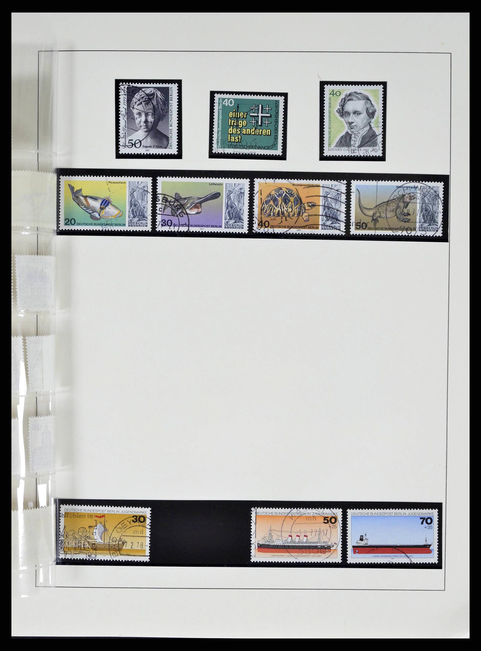 38524 0151 - Stamp collection 38524 Bundespost 1949-1970.