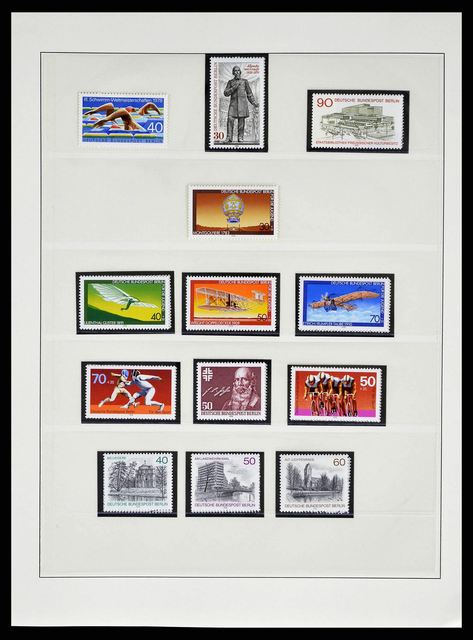 38524 0154 - Stamp collection 38524 Bundespost 1949-1970.