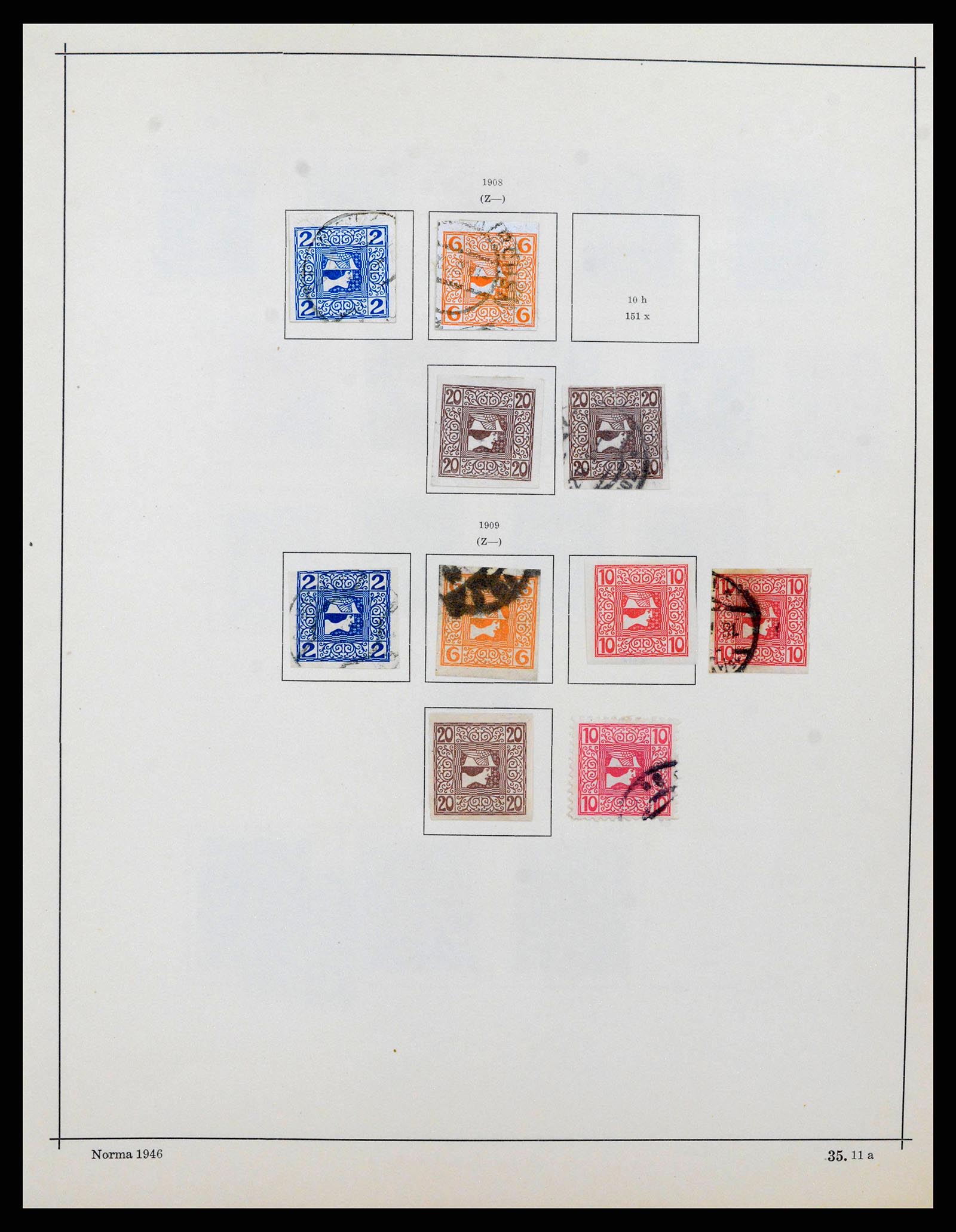 38527 0015 - Postzegelverzameling 38527 Oostenrijk en gebieden 1850-1953.