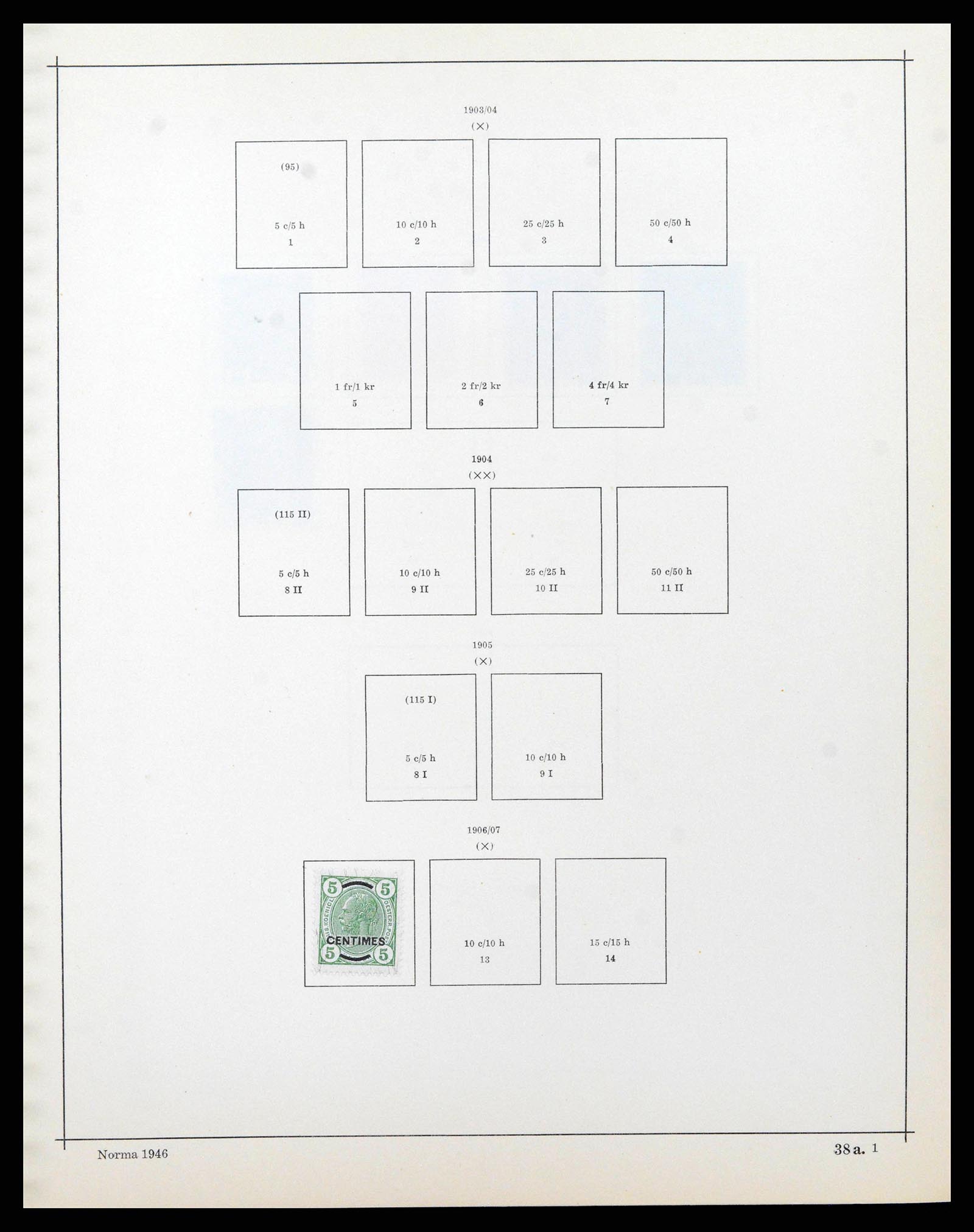 38527 0058 - Postzegelverzameling 38527 Oostenrijk en gebieden 1850-1953.