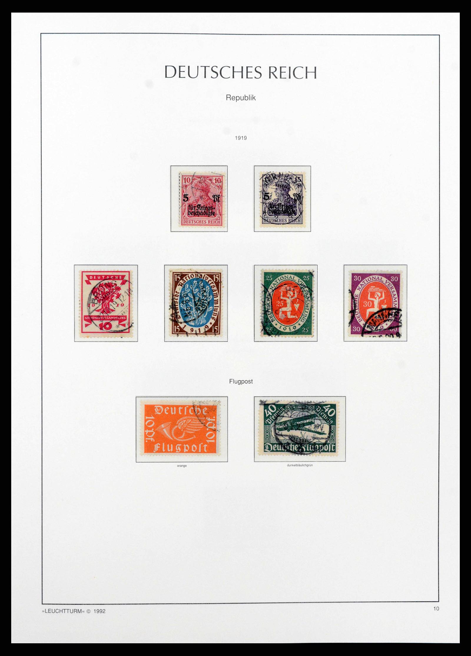 38528 0018 - Stamp collection 38528 German Reich 1872-1945.