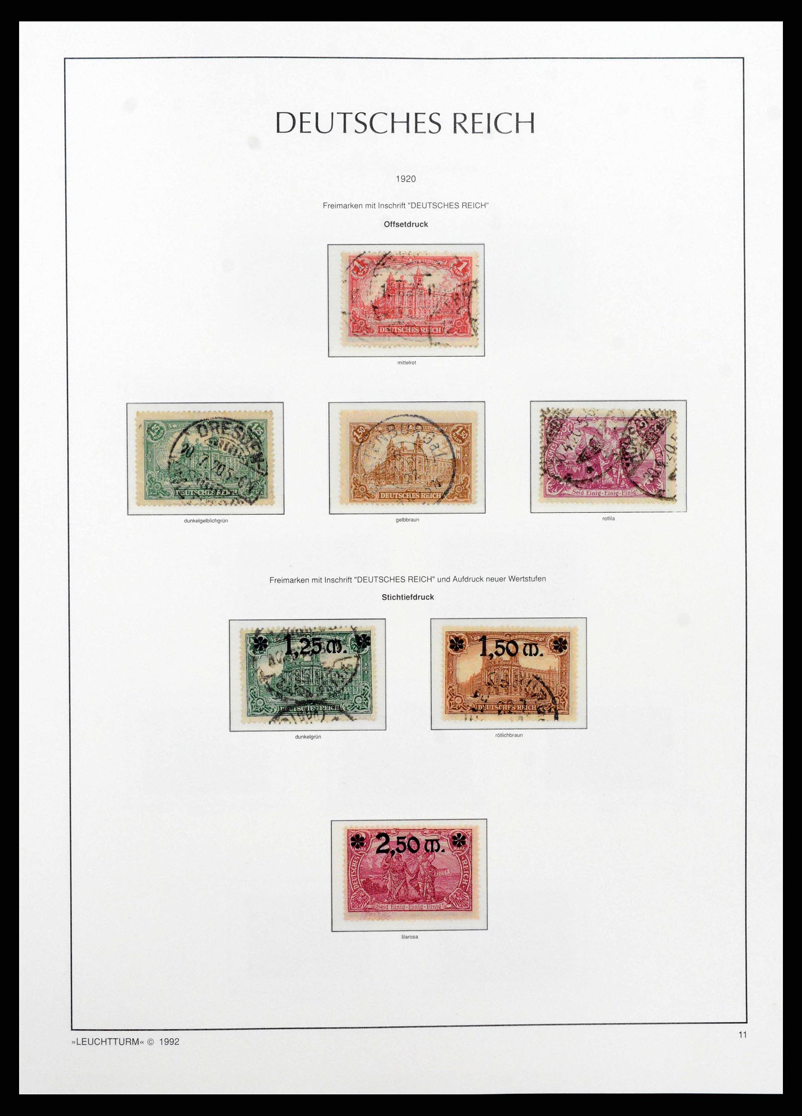38528 0019 - Stamp collection 38528 German Reich 1872-1945.