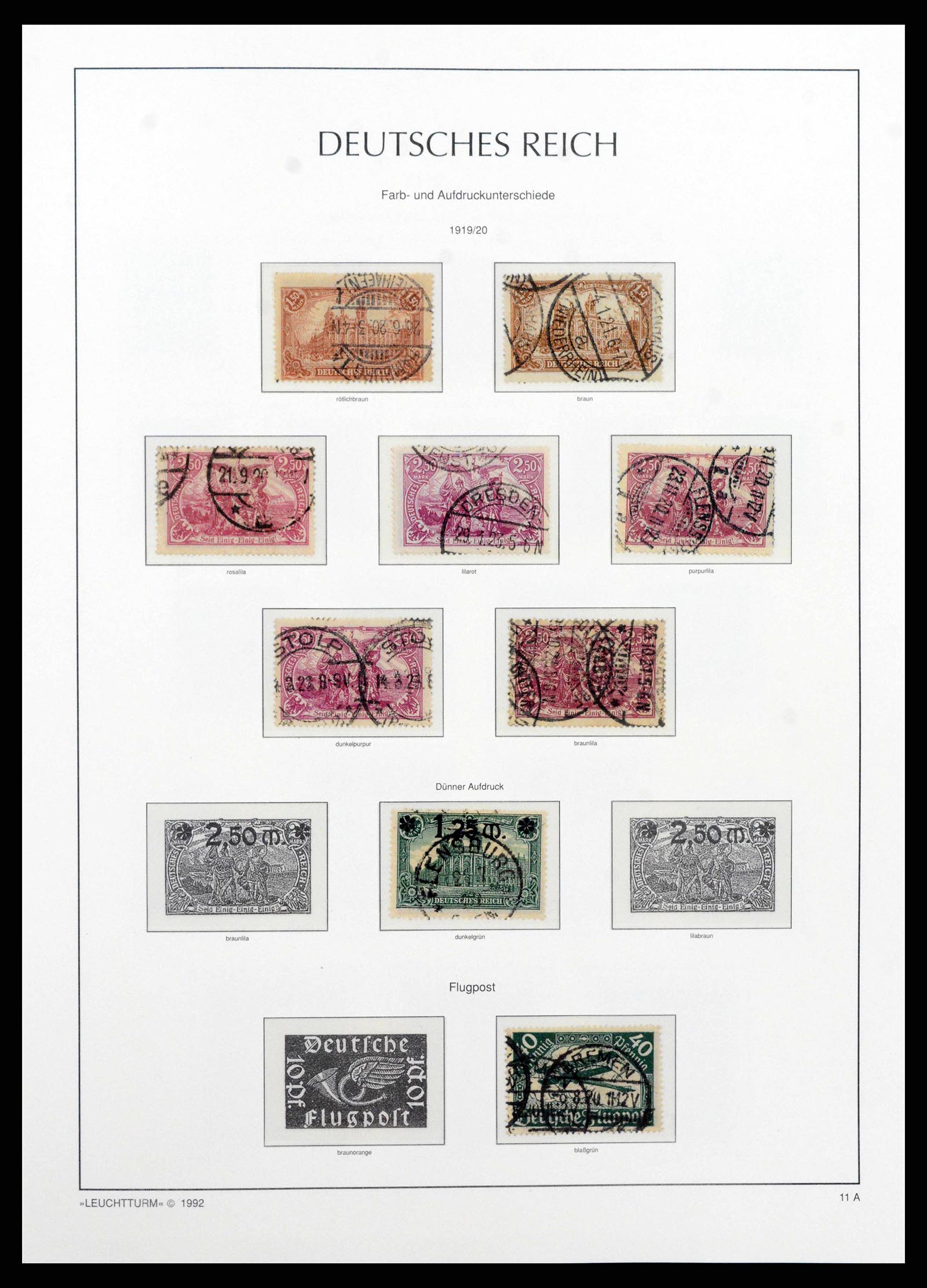 38528 0020 - Stamp collection 38528 German Reich 1872-1945.