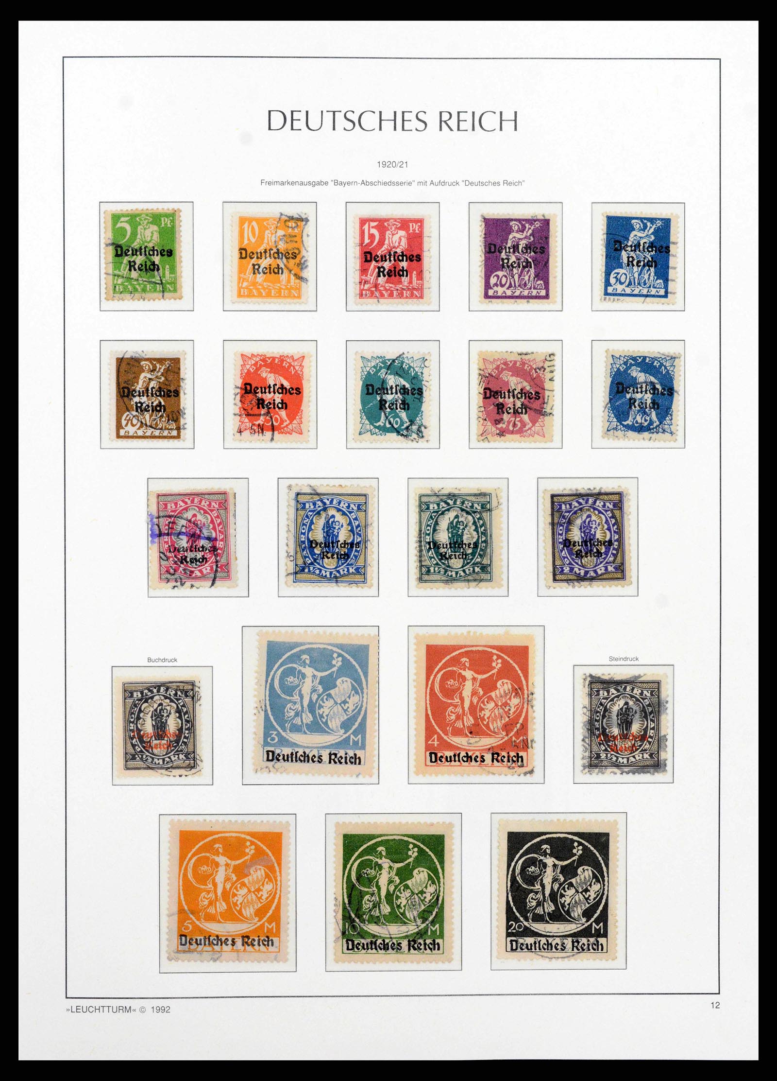 38528 0021 - Postzegelverzameling 38528 Duitse Rijk 1872-1945.