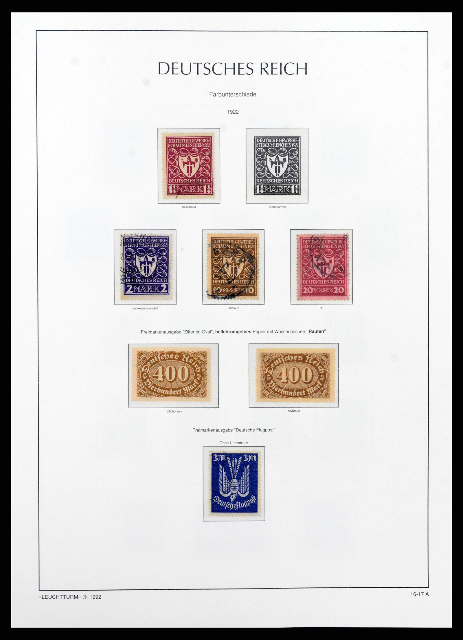 38528 0029 - Stamp collection 38528 German Reich 1872-1945.