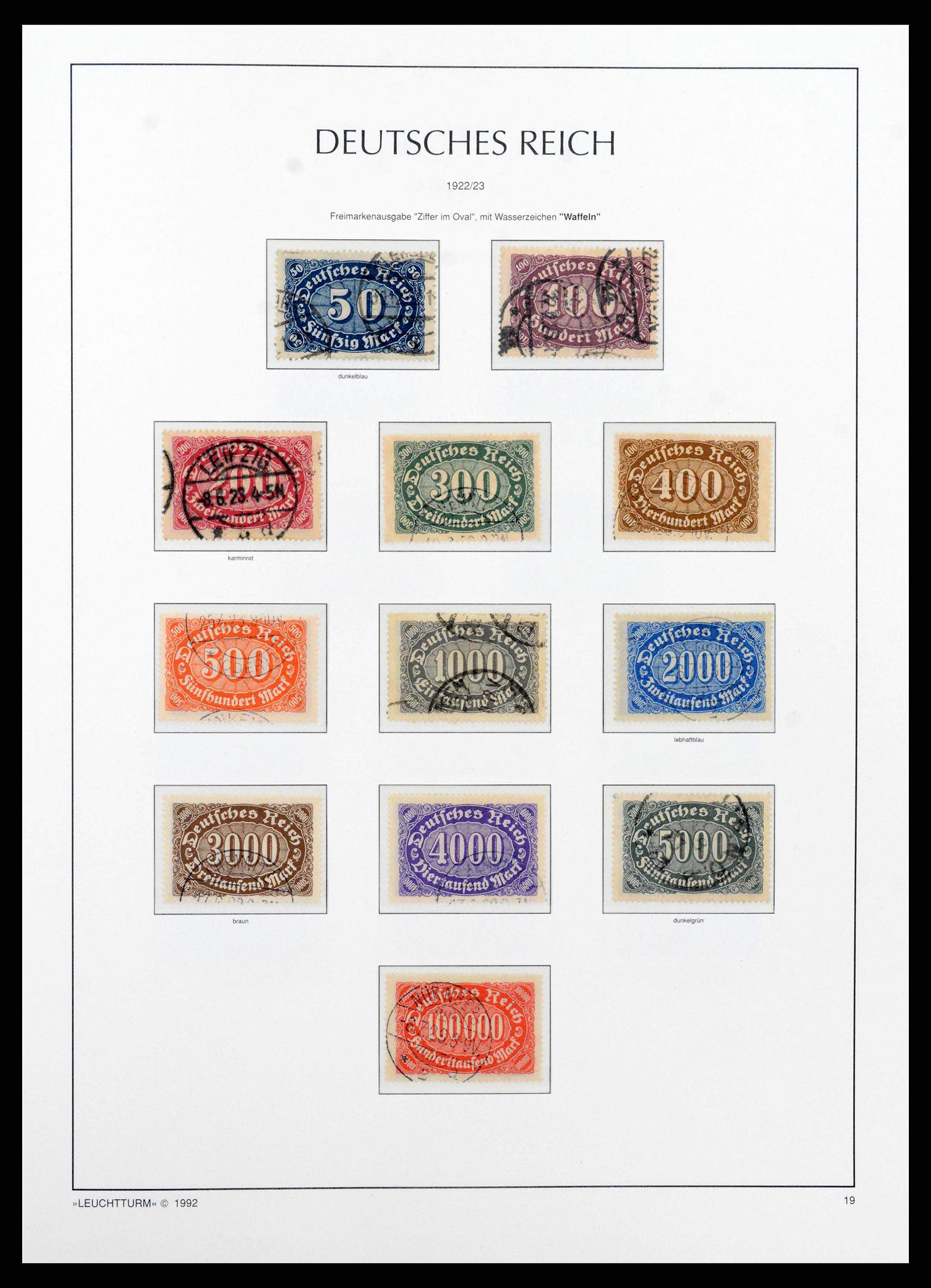 38528 0032 - Postzegelverzameling 38528 Duitse Rijk 1872-1945.