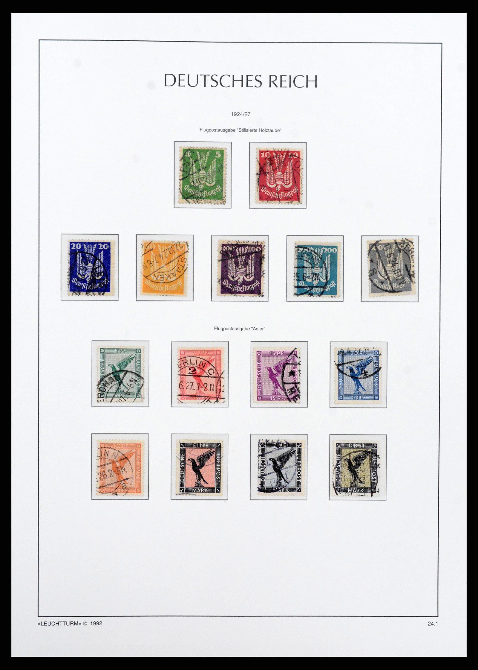 38528 0041 - Stamp collection 38528 German Reich 1872-1945.
