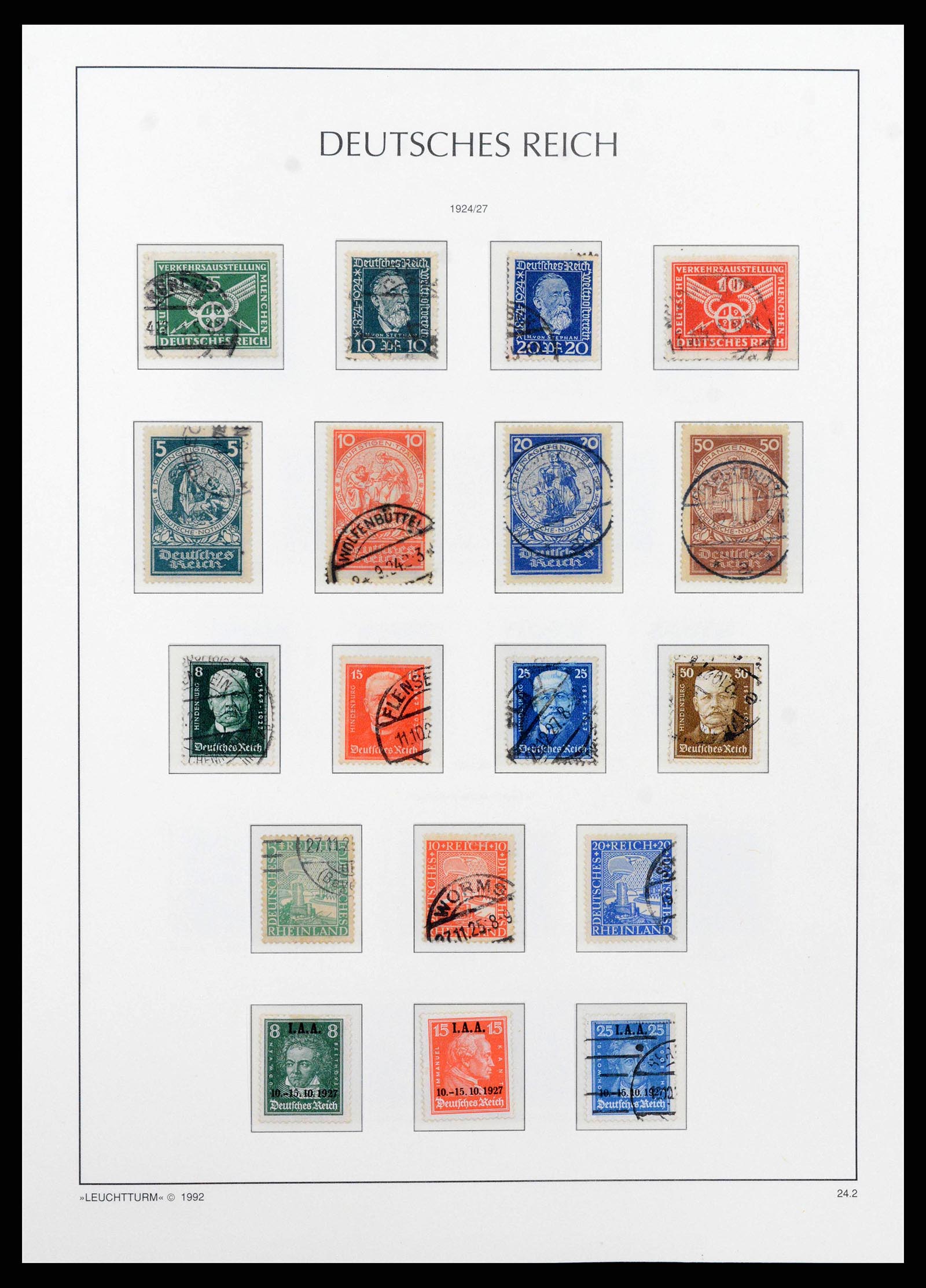 38528 0042 - Stamp collection 38528 German Reich 1872-1945.