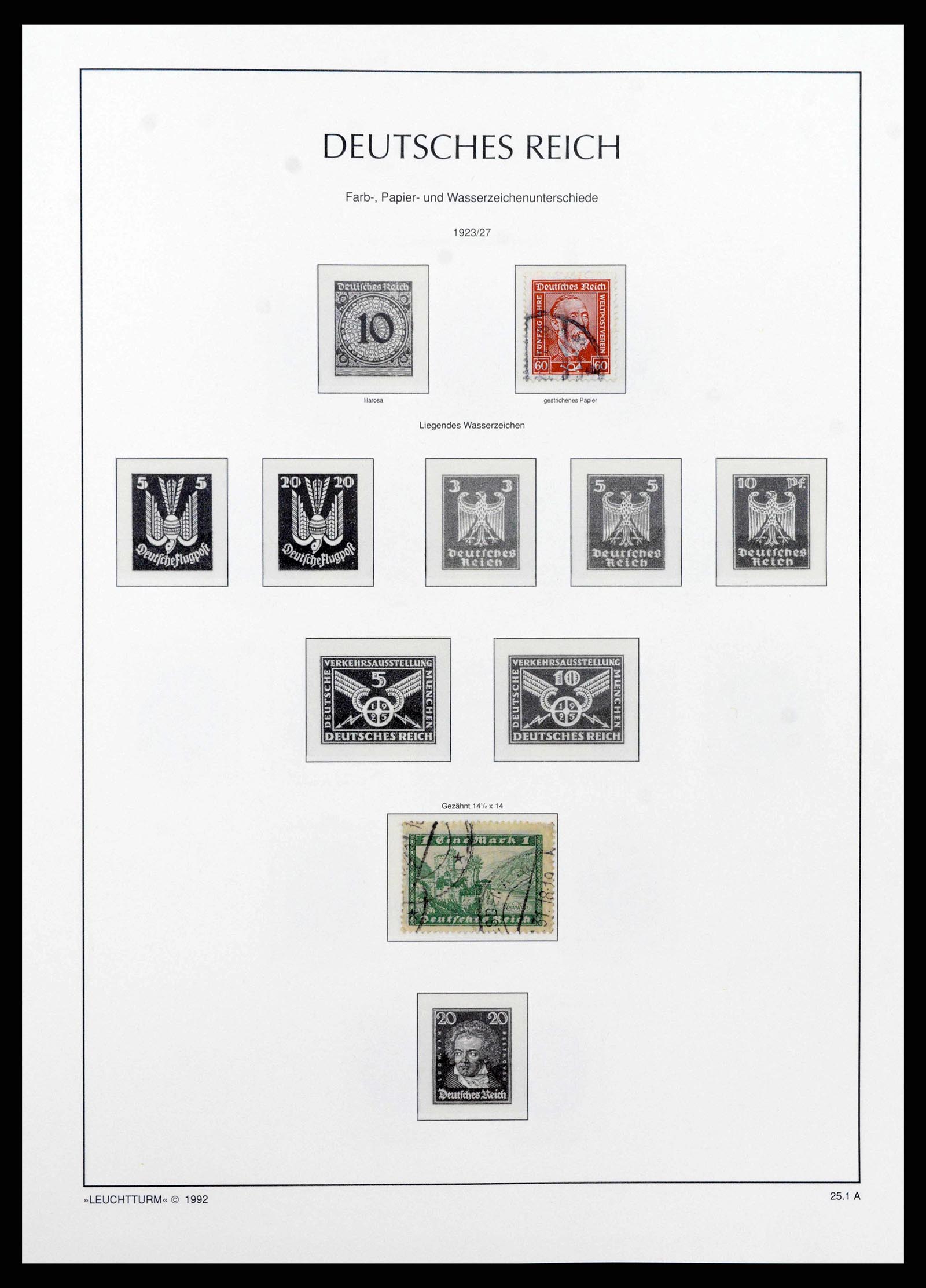38528 0044 - Stamp collection 38528 German Reich 1872-1945.