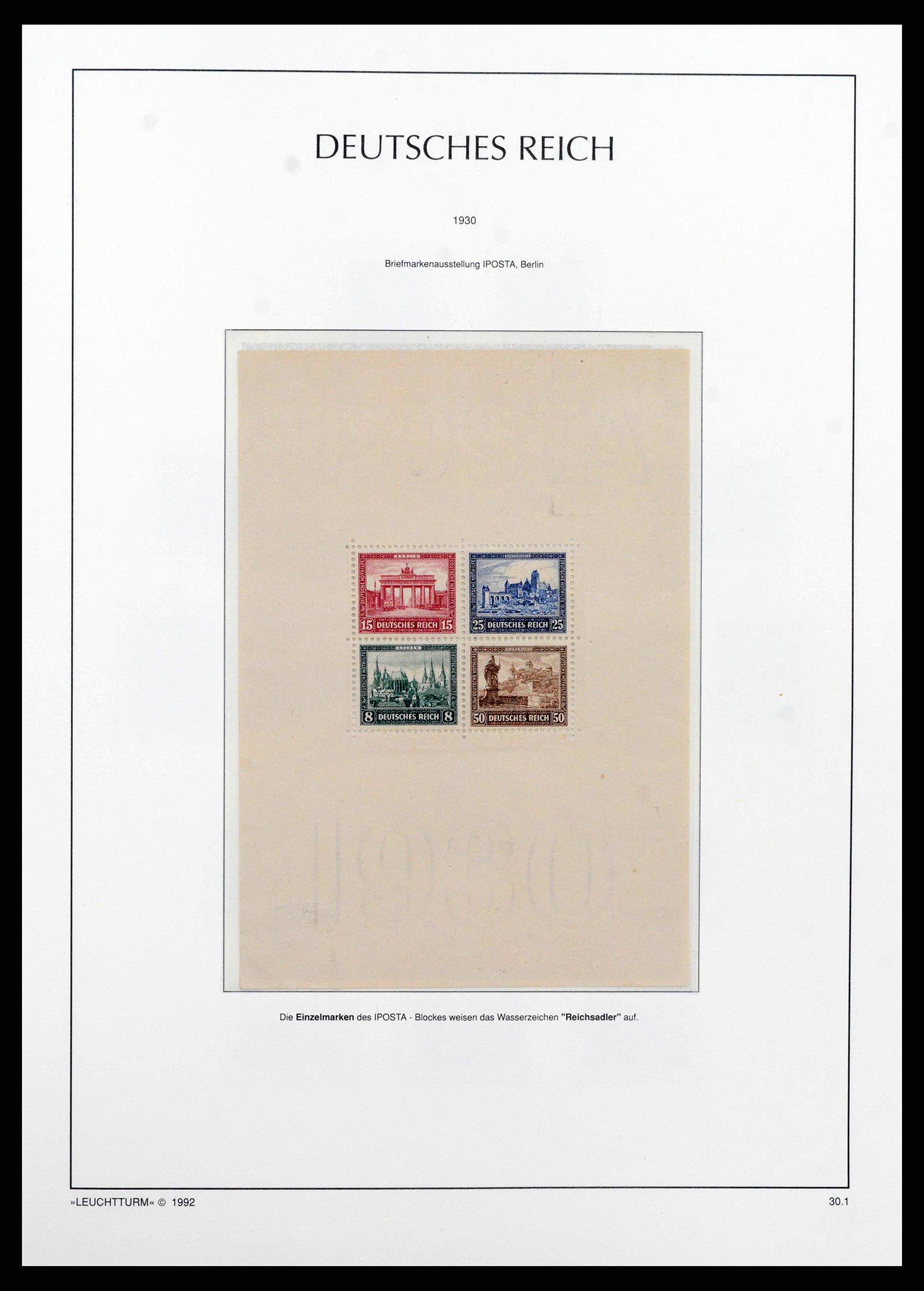 38528 0048 - Stamp collection 38528 German Reich 1872-1945.