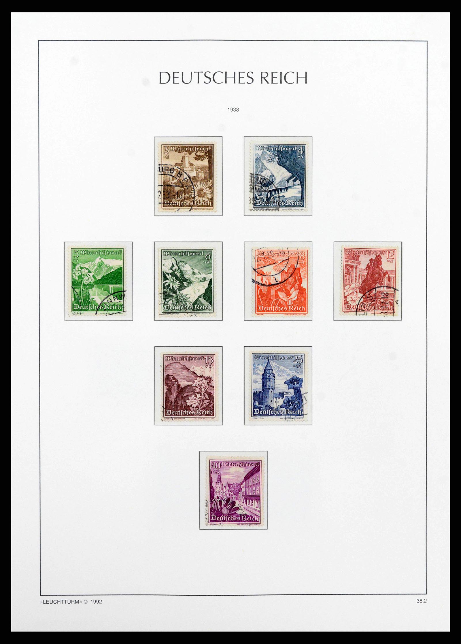 38528 0084 - Postzegelverzameling 38528 Duitse Rijk 1872-1945.