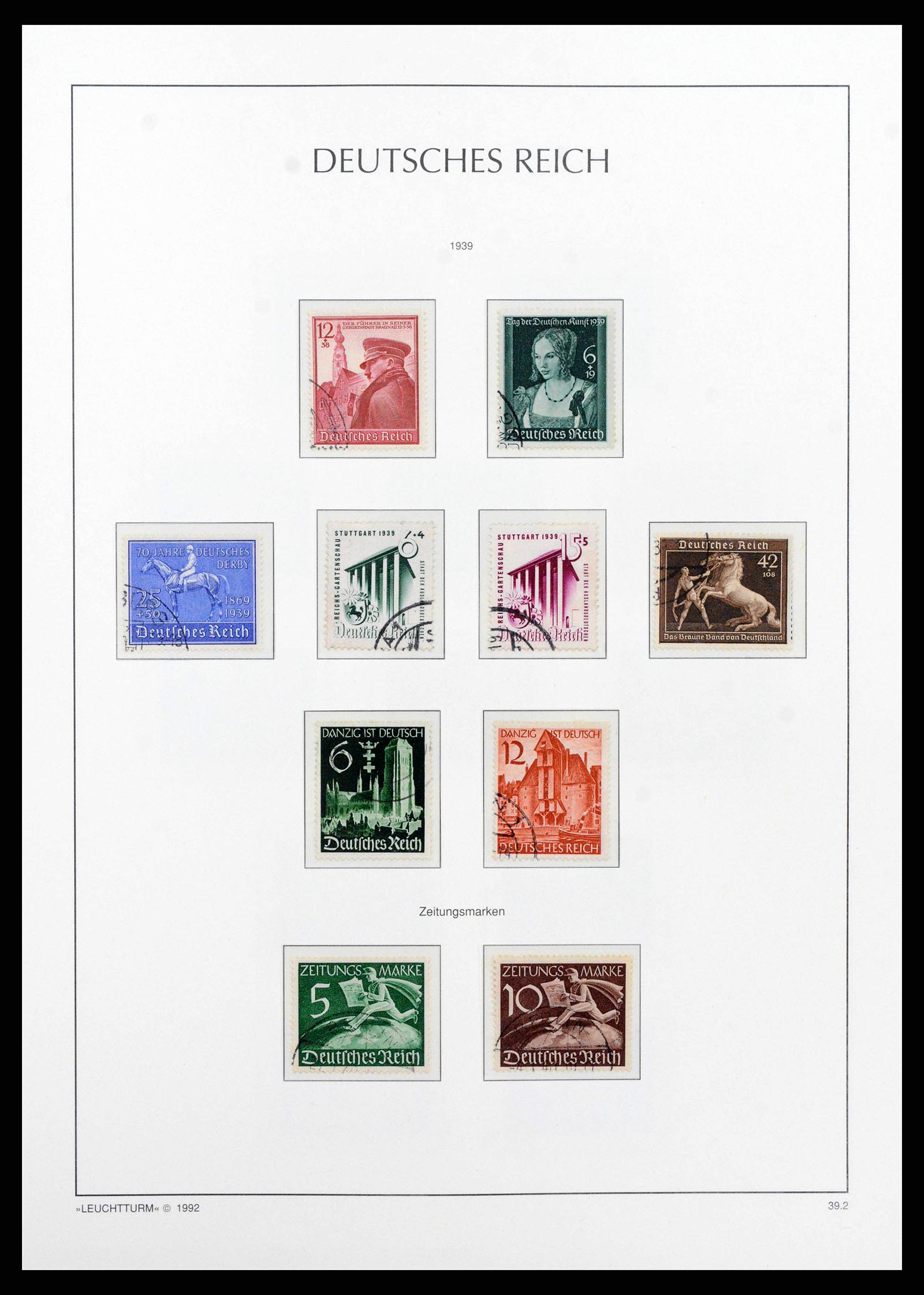 38528 0087 - Postzegelverzameling 38528 Duitse Rijk 1872-1945.