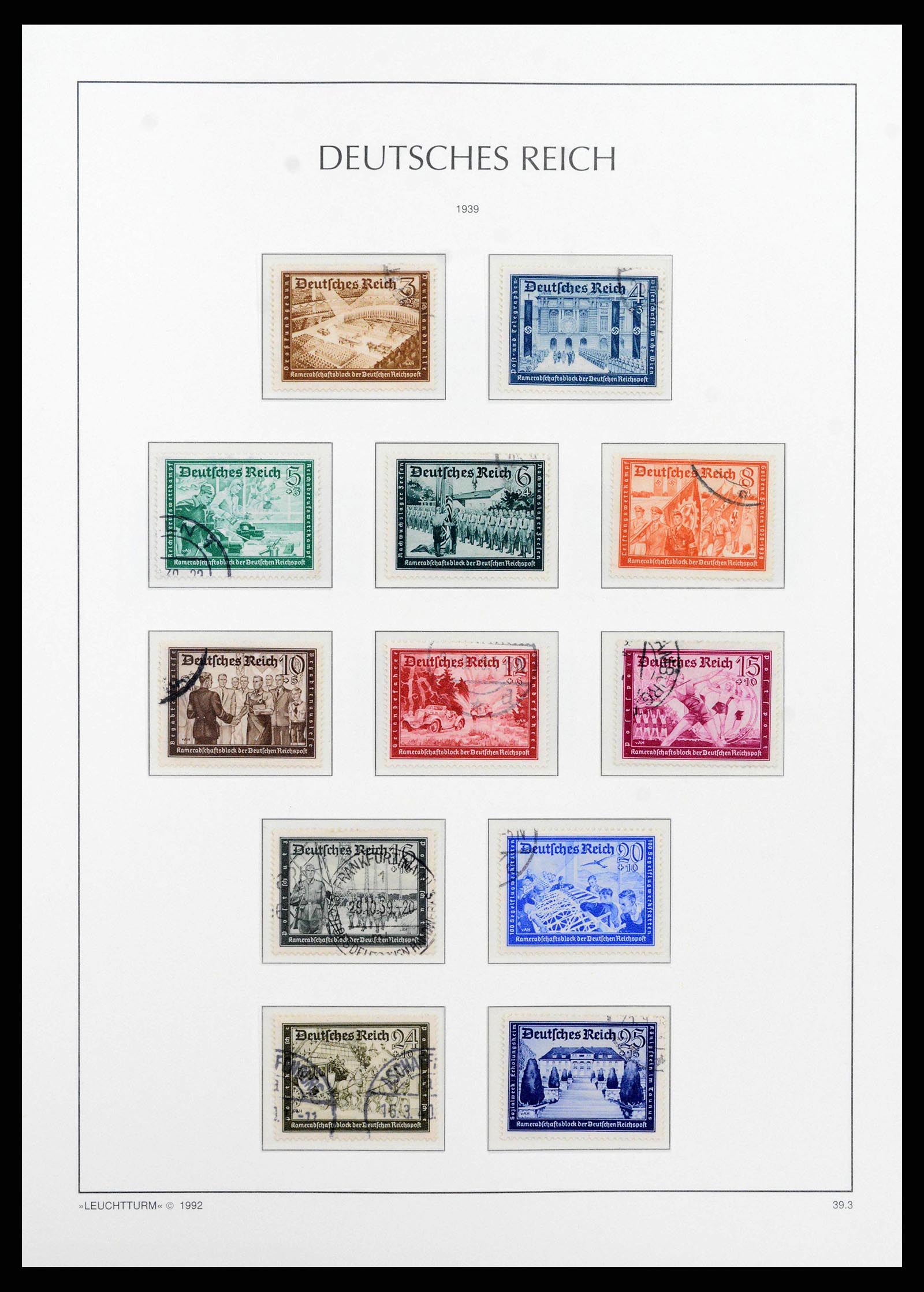 38528 0088 - Postzegelverzameling 38528 Duitse Rijk 1872-1945.