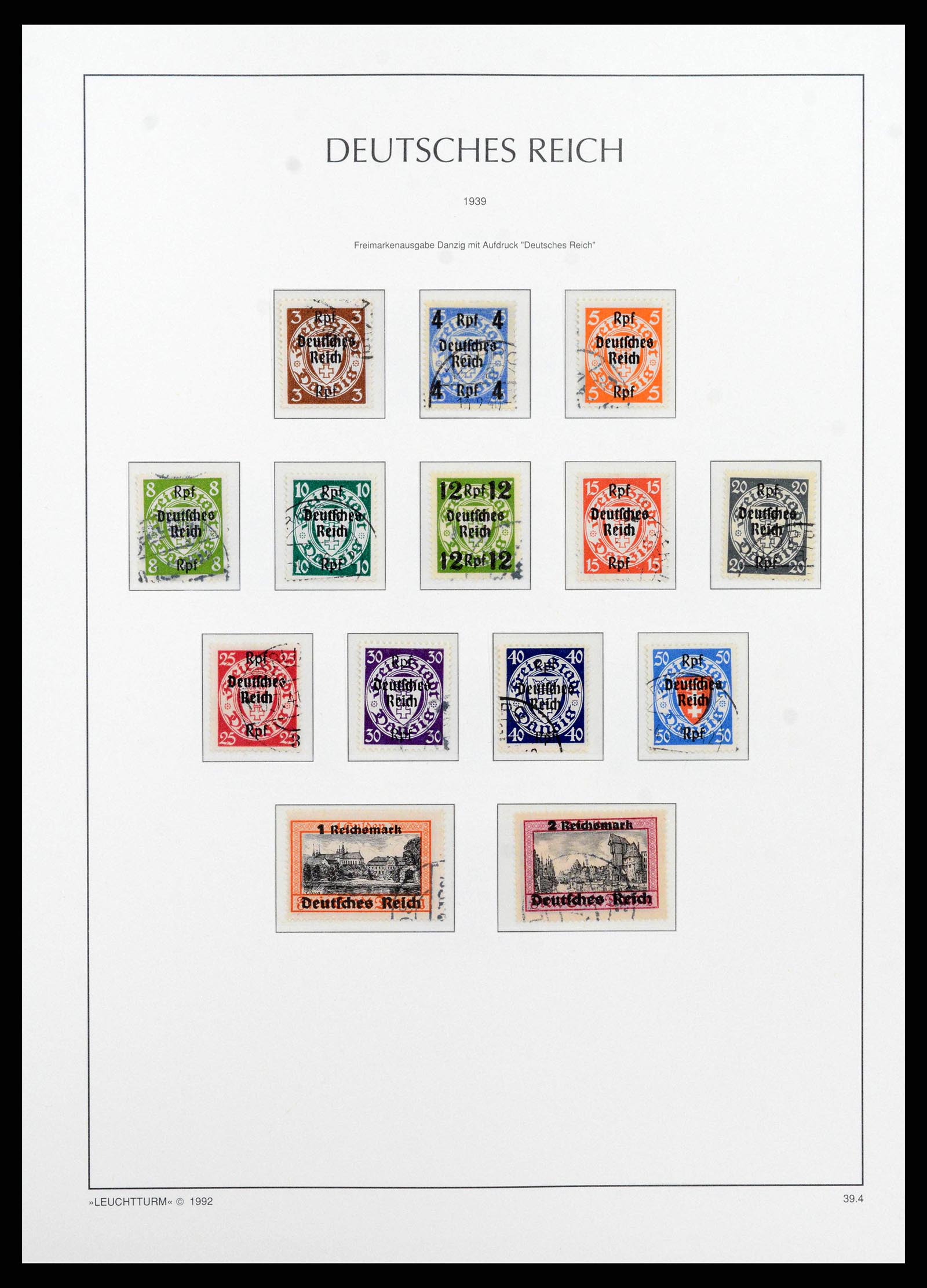 38528 0089 - Postzegelverzameling 38528 Duitse Rijk 1872-1945.