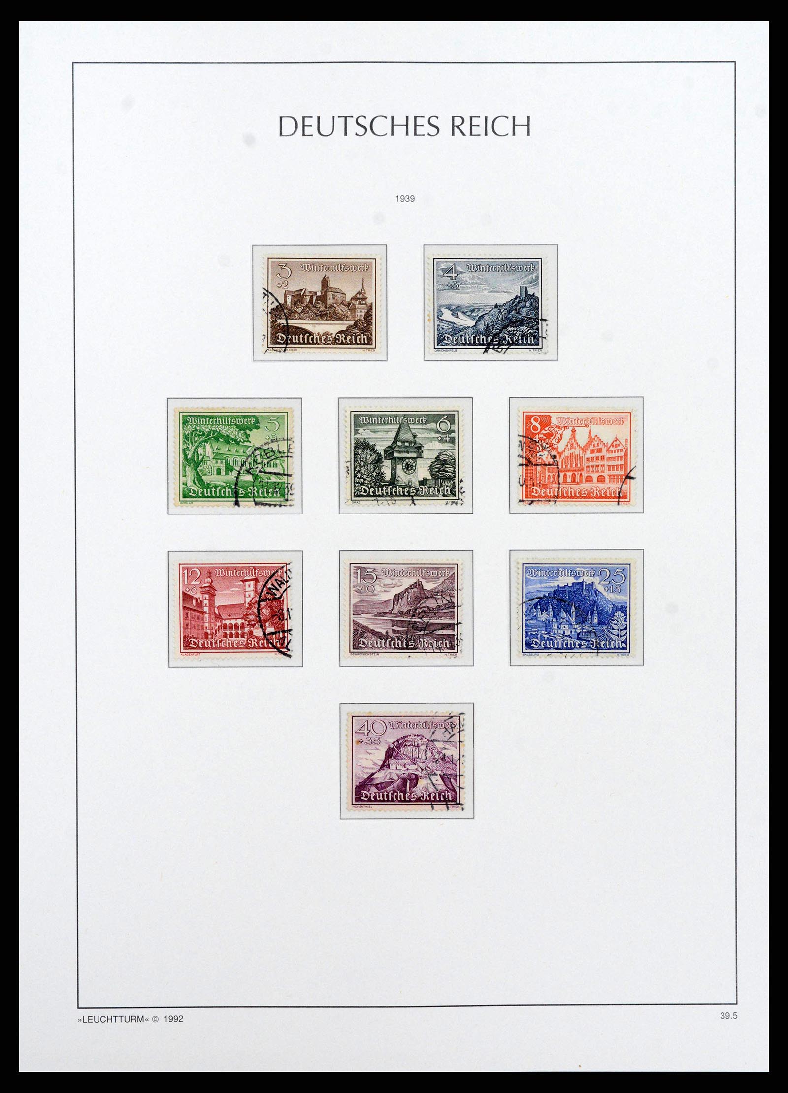 38528 0090 - Postzegelverzameling 38528 Duitse Rijk 1872-1945.