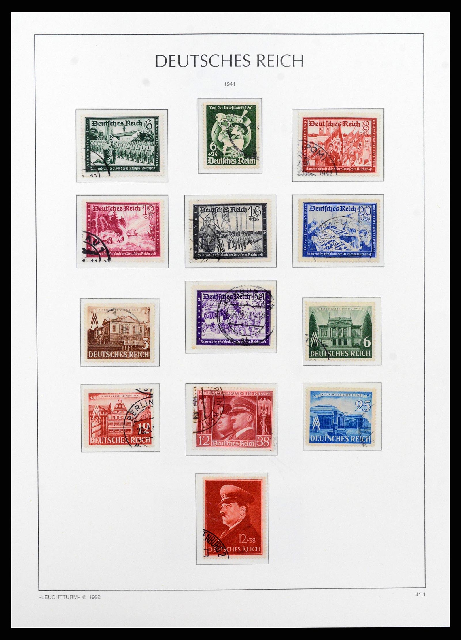 38528 0093 - Postzegelverzameling 38528 Duitse Rijk 1872-1945.
