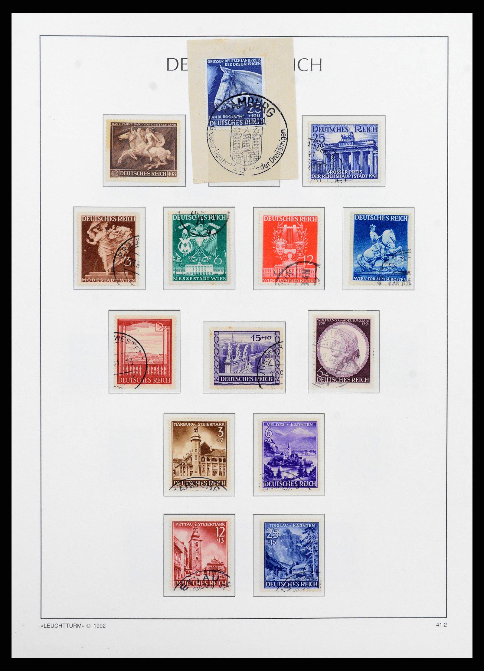 38528 0094 - Postzegelverzameling 38528 Duitse Rijk 1872-1945.