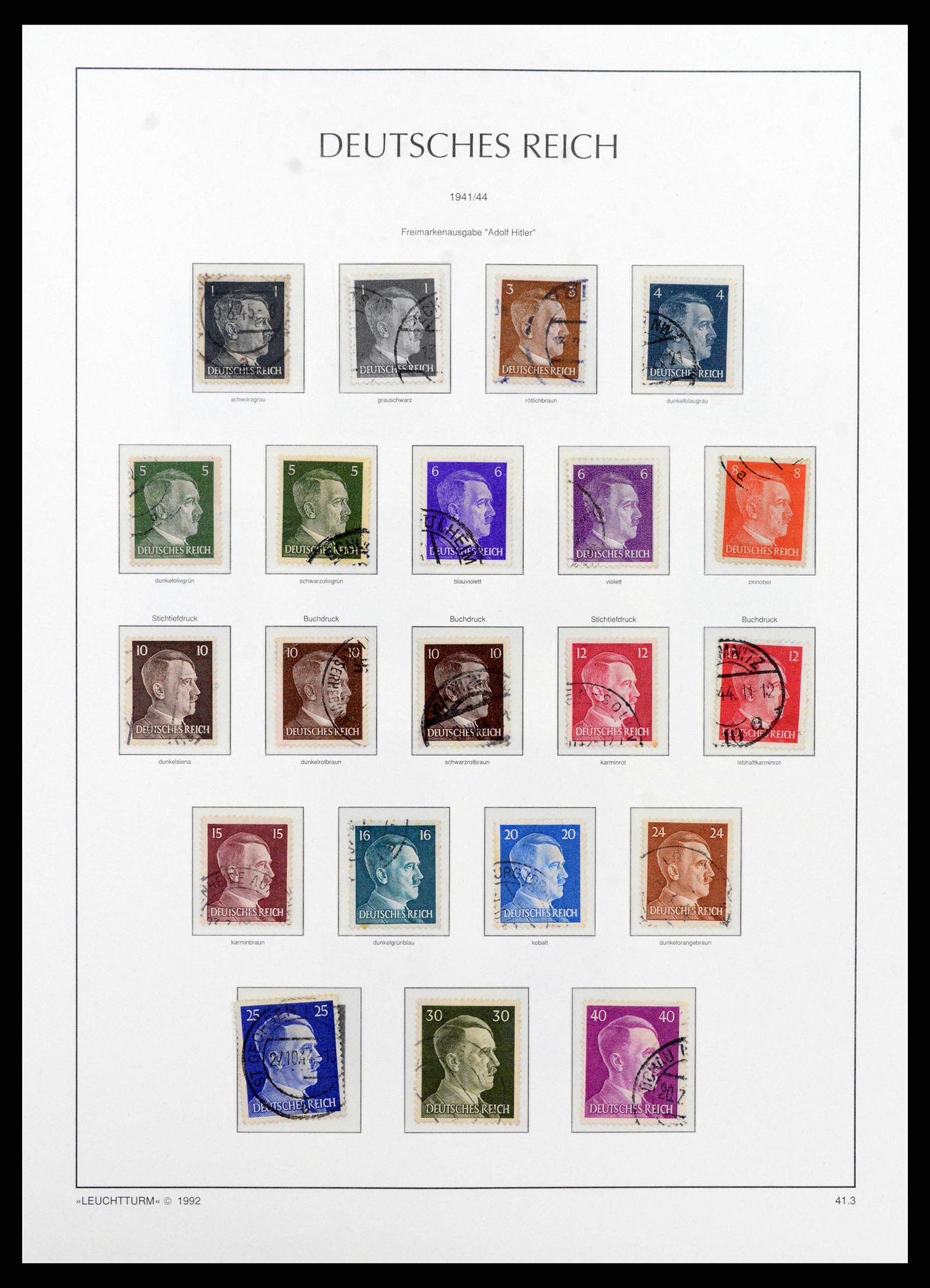 38528 0095 - Postzegelverzameling 38528 Duitse Rijk 1872-1945.