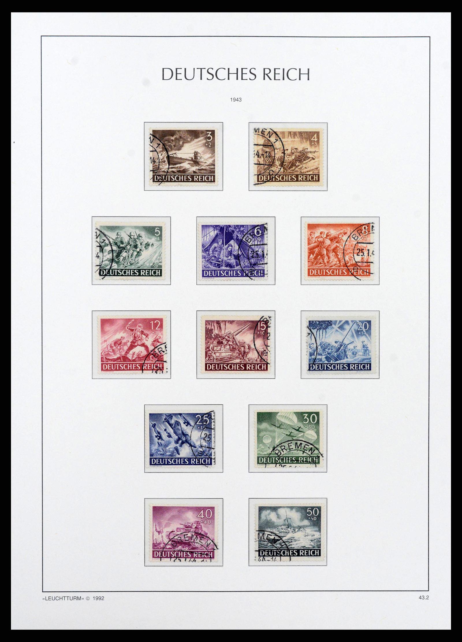 38528 0099 - Postzegelverzameling 38528 Duitse Rijk 1872-1945.