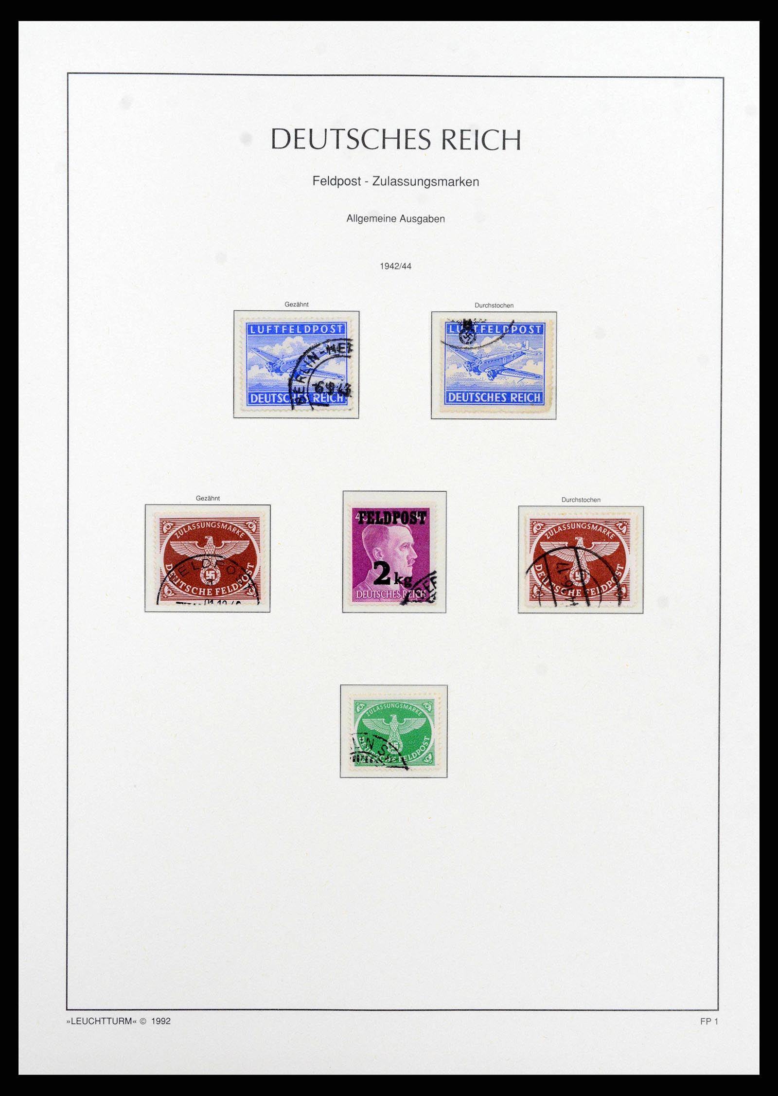 38528 0109 - Stamp collection 38528 German Reich 1872-1945.