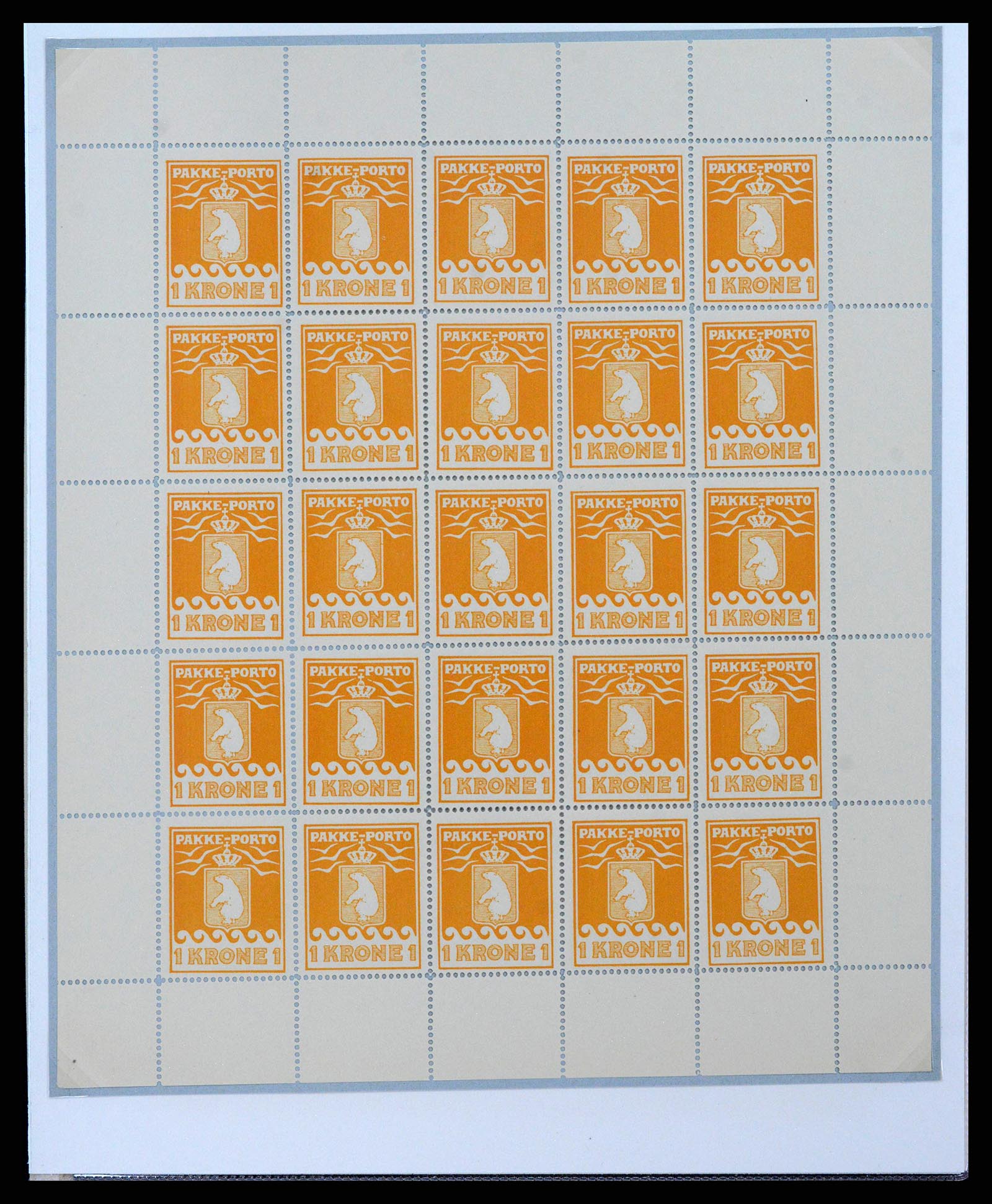 38529 0001 - Stamp collection 38529 Greenland 1930.