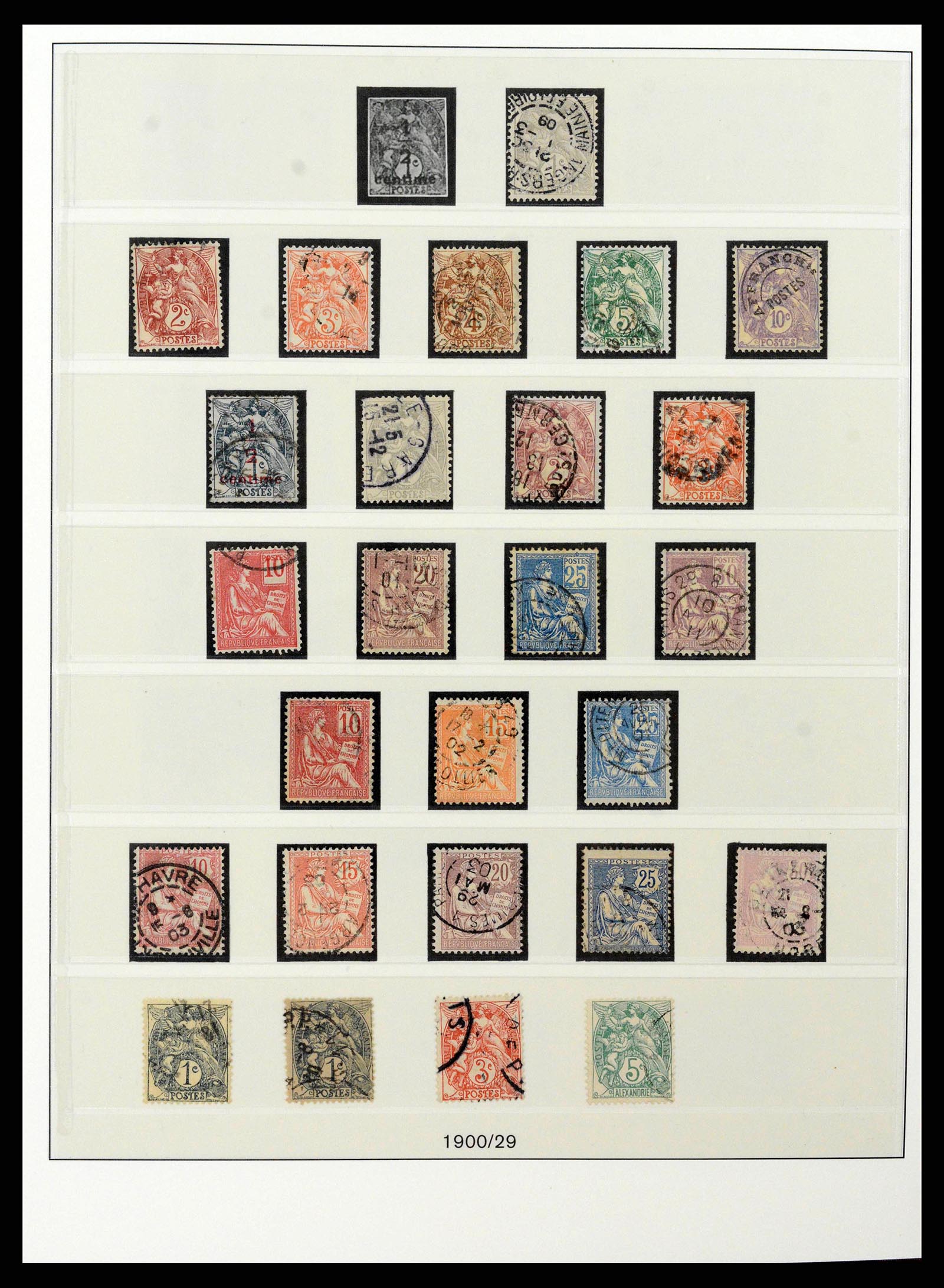 38530 0008 - Postzegelverzameling 38530 Frankrijk 1849-1991.