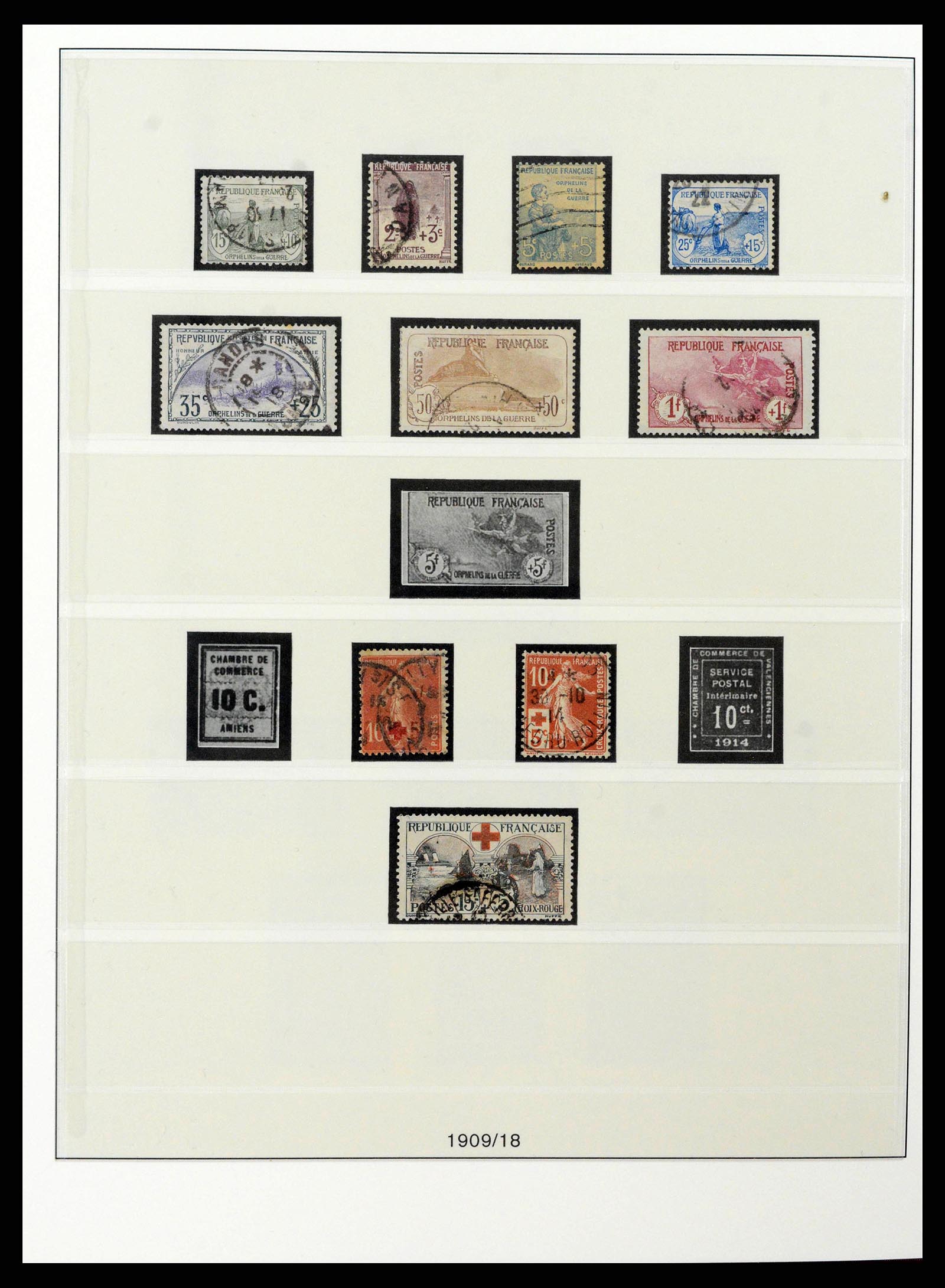 38530 0013 - Postzegelverzameling 38530 Frankrijk 1849-1991.