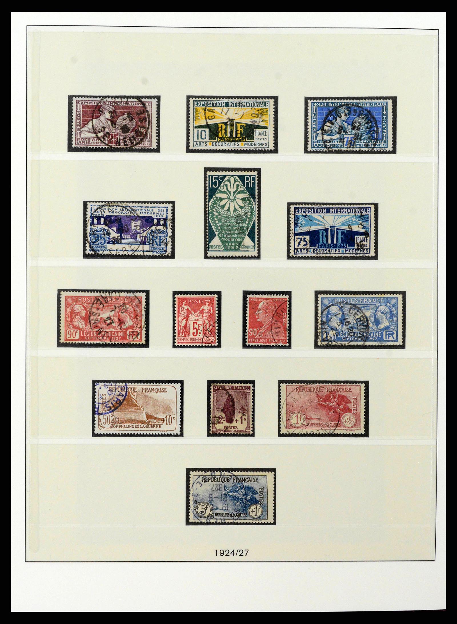 38530 0016 - Stamp collection 38530 France 1849-1991.