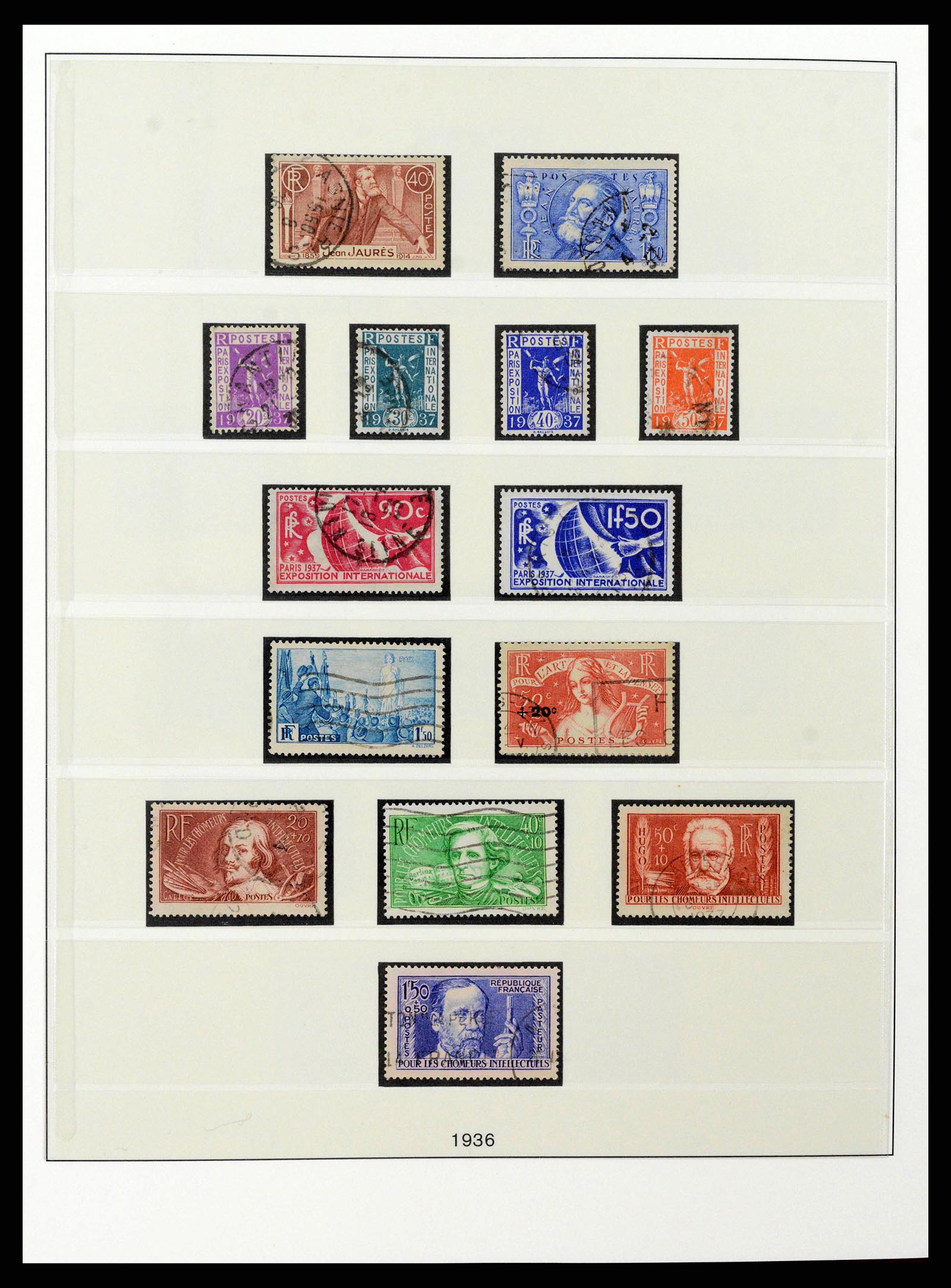 38530 0024 - Postzegelverzameling 38530 Frankrijk 1849-1991.