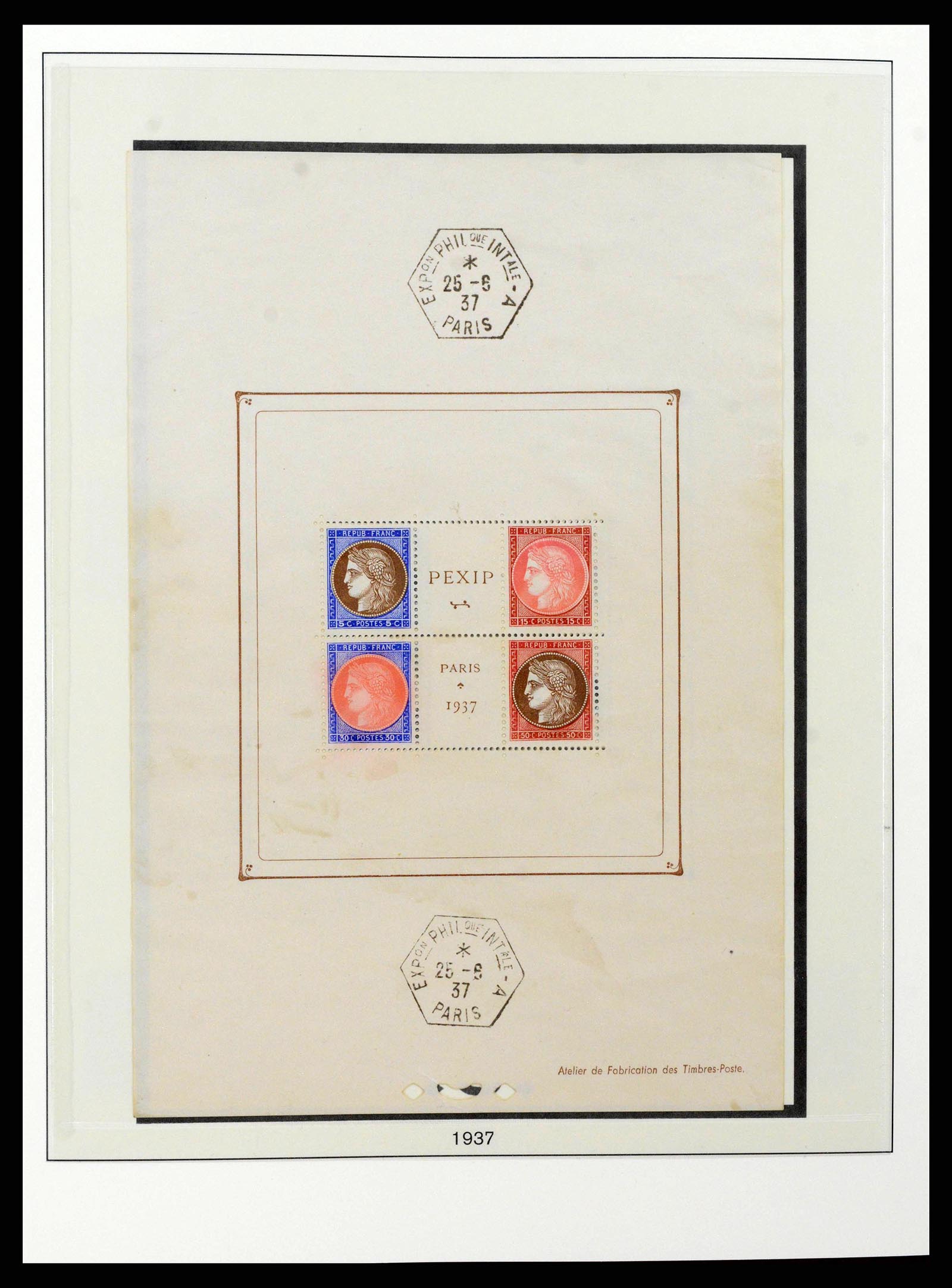 38530 0027 - Postzegelverzameling 38530 Frankrijk 1849-1991.
