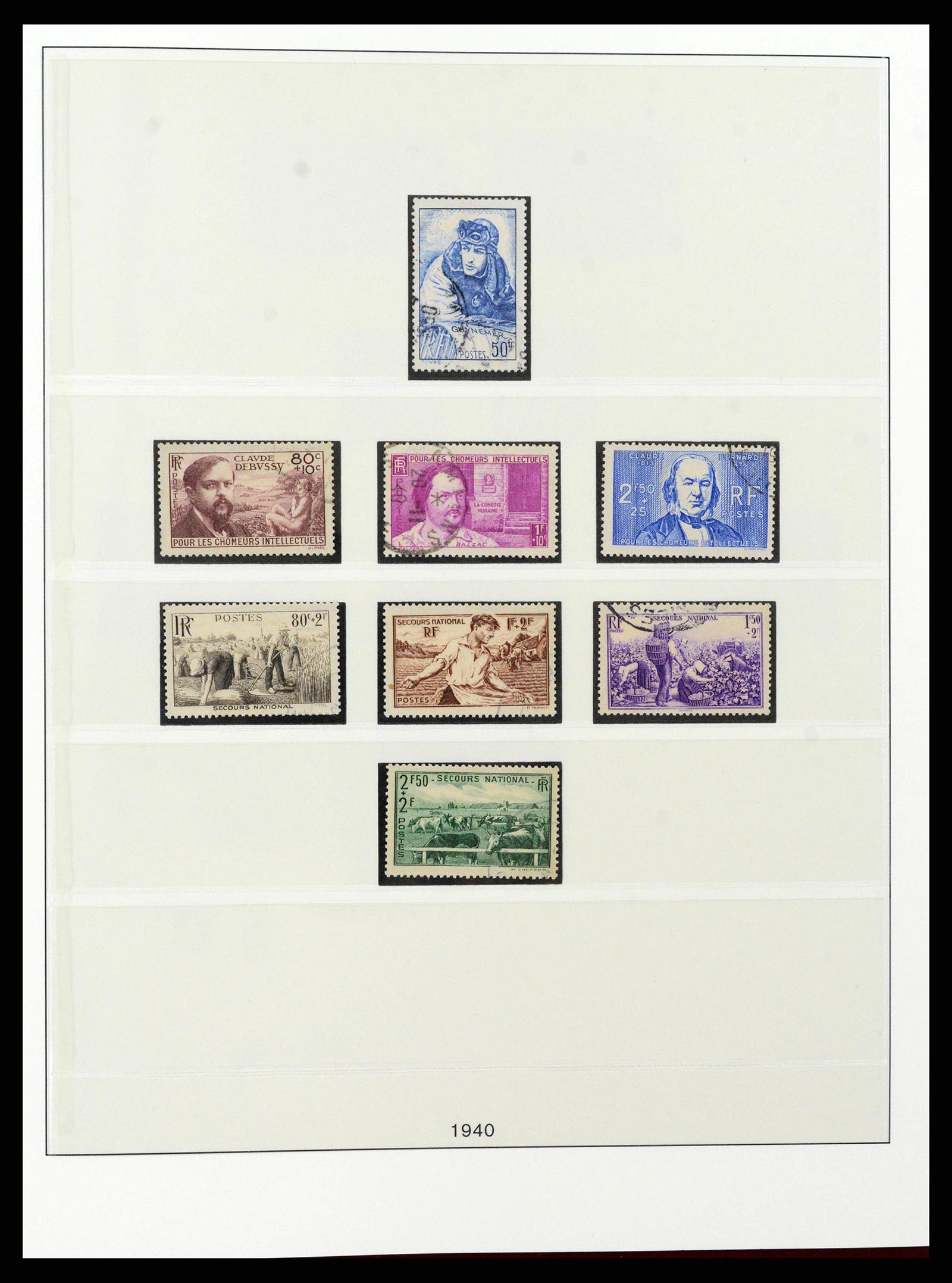 38530 0034 - Postzegelverzameling 38530 Frankrijk 1849-1991.