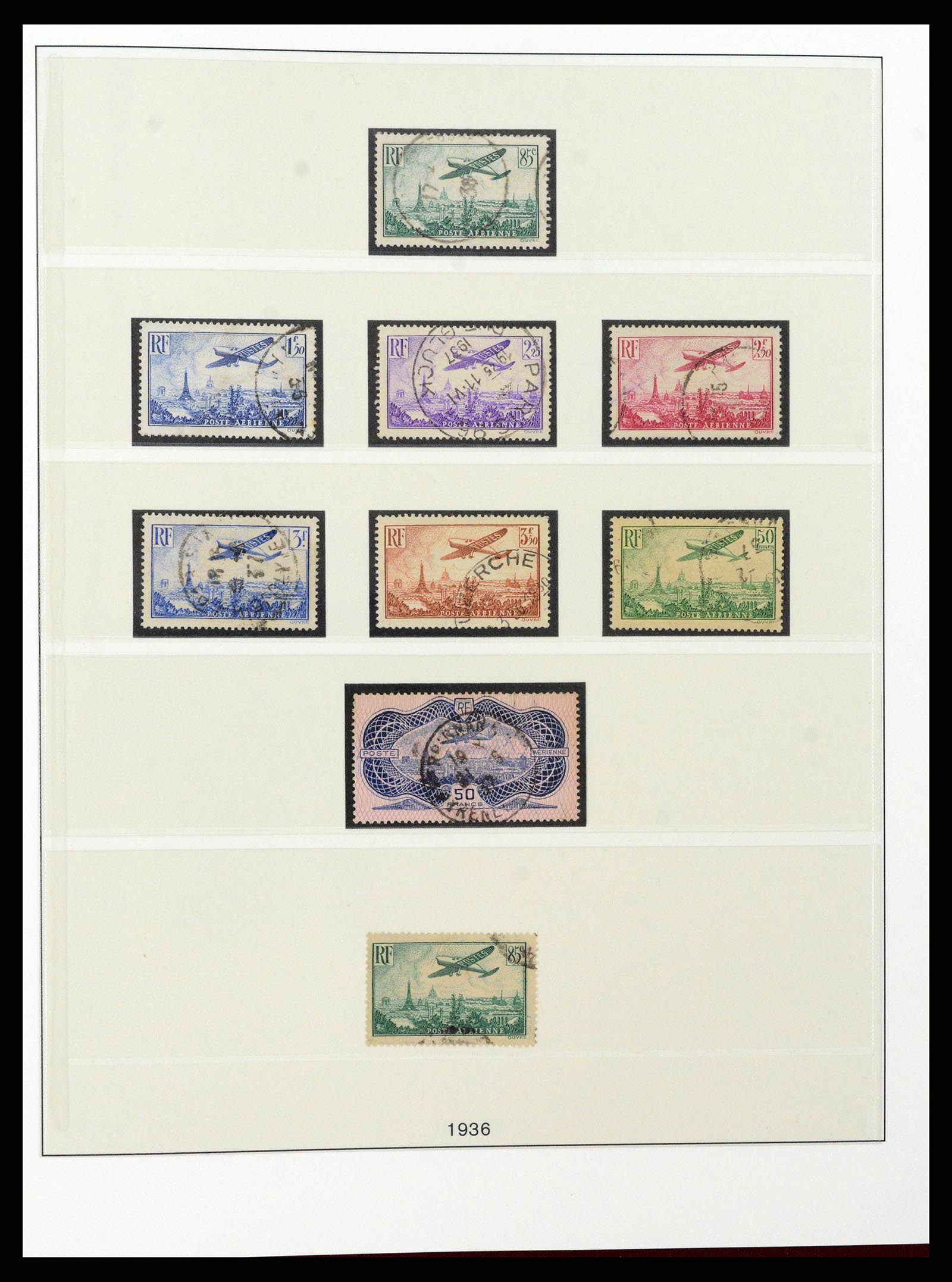 38530 0036 - Stamp collection 38530 France 1849-1991.