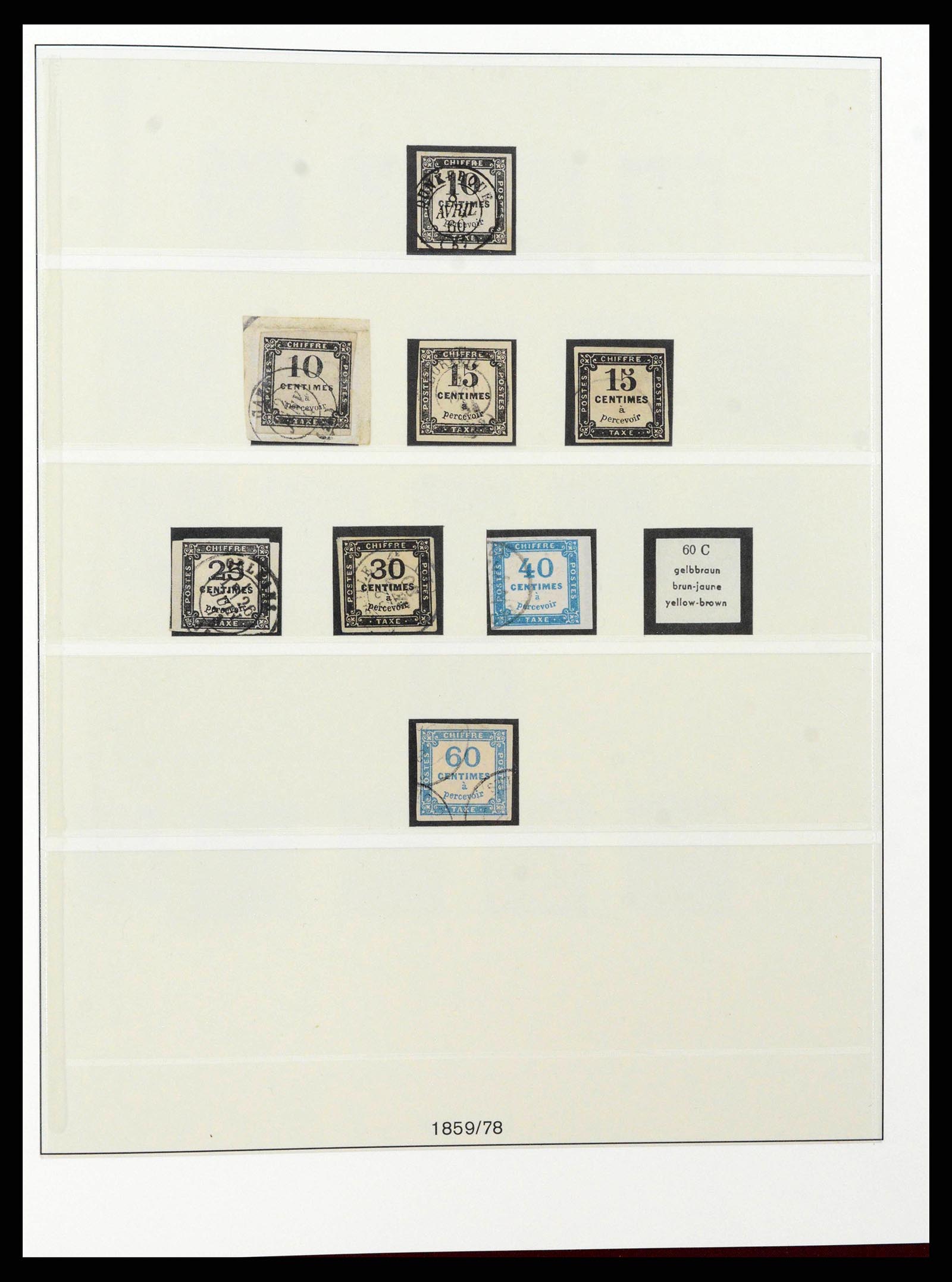 38530 0037 - Postzegelverzameling 38530 Frankrijk 1849-1991.