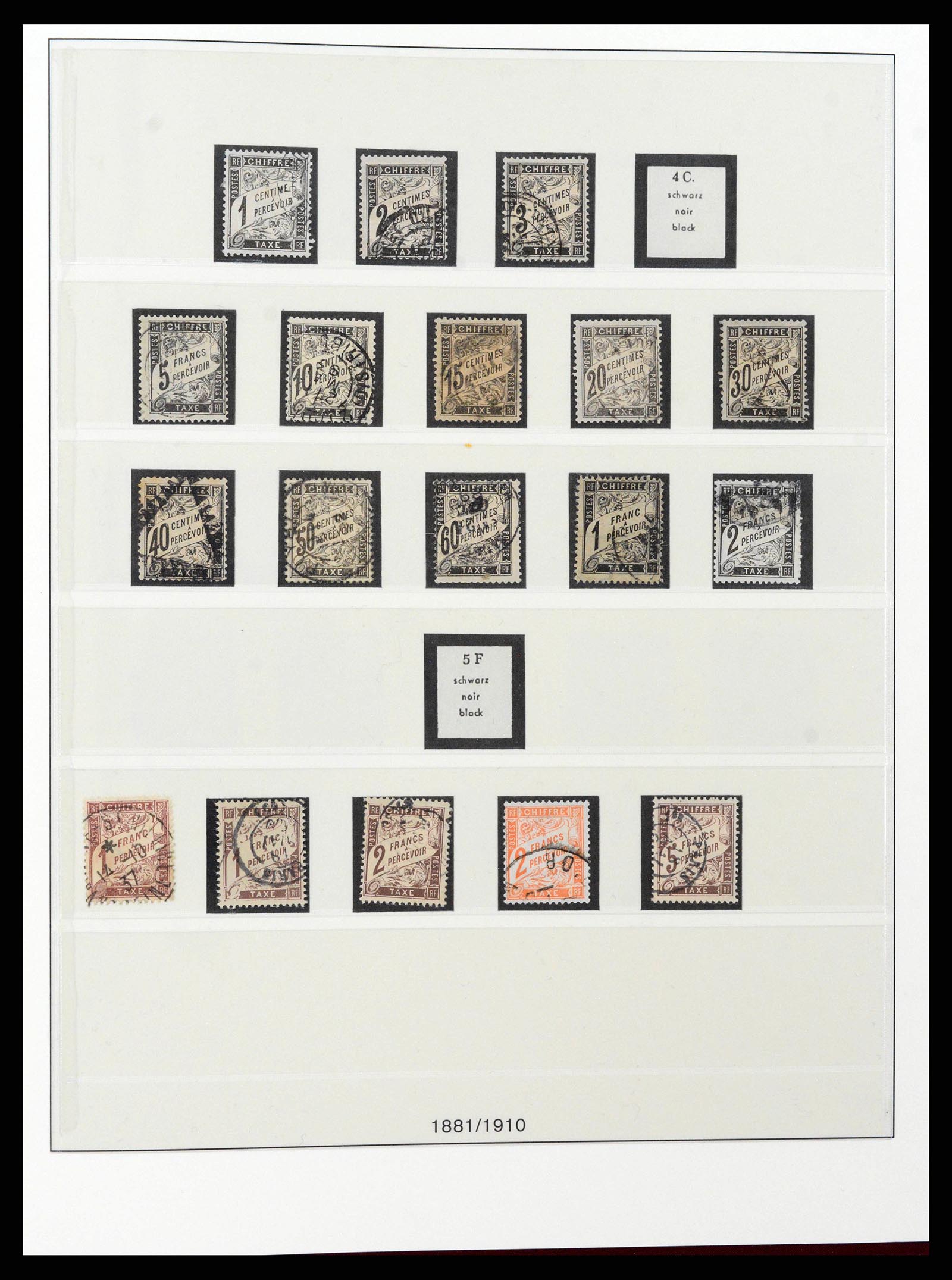 38530 0038 - Postzegelverzameling 38530 Frankrijk 1849-1991.