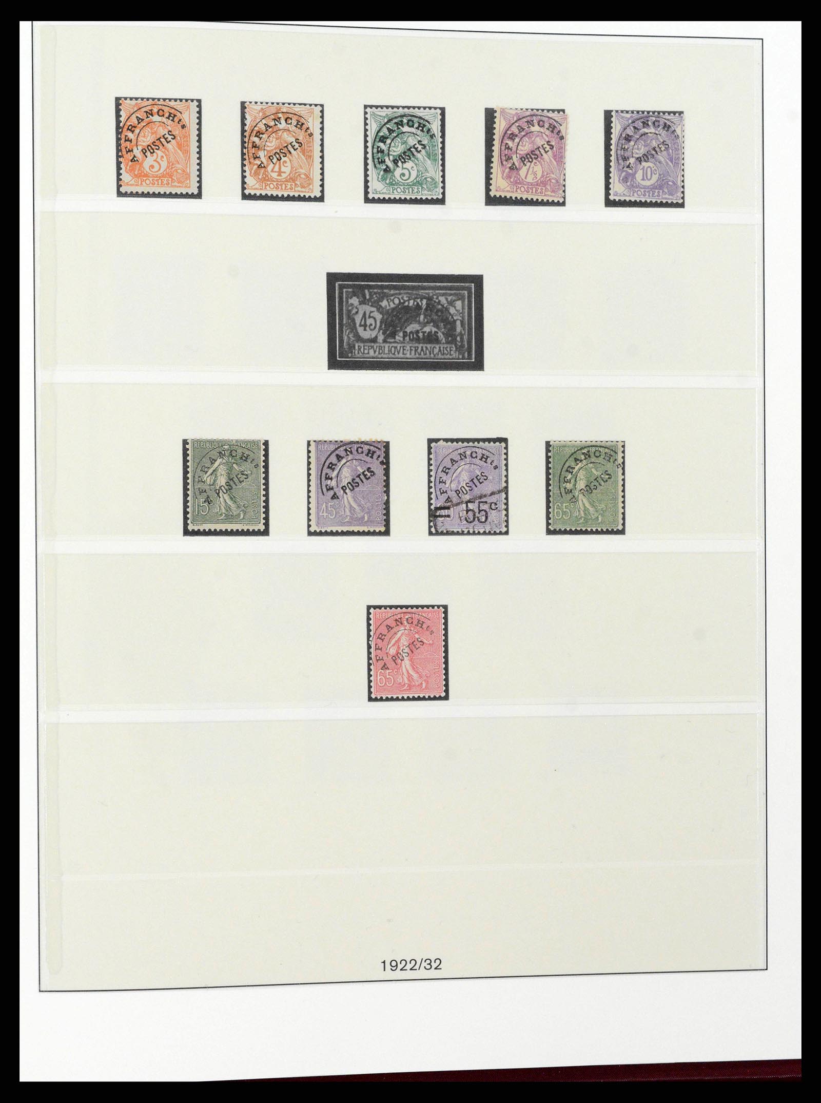 38530 0042 - Postzegelverzameling 38530 Frankrijk 1849-1991.