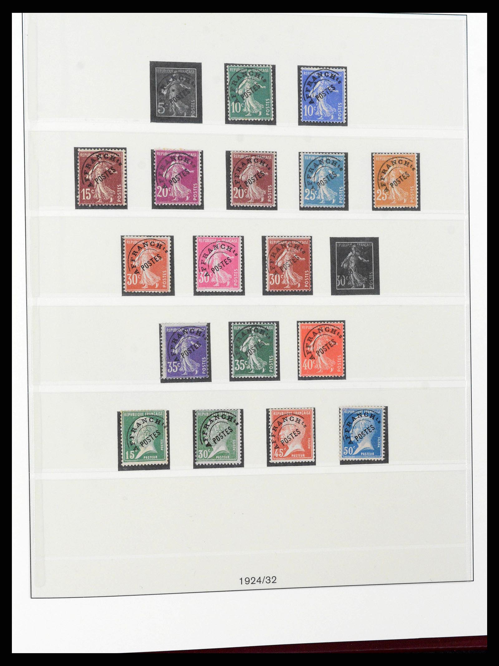 38530 0043 - Postzegelverzameling 38530 Frankrijk 1849-1991.