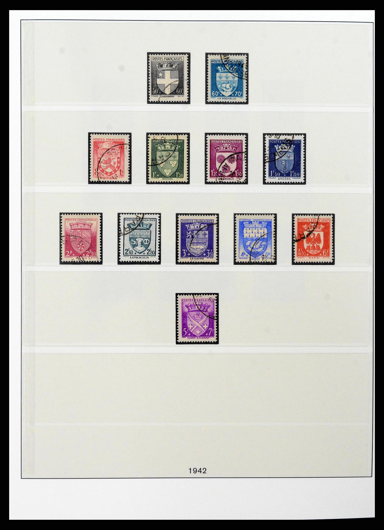 38530 0051 - Postzegelverzameling 38530 Frankrijk 1849-1991.