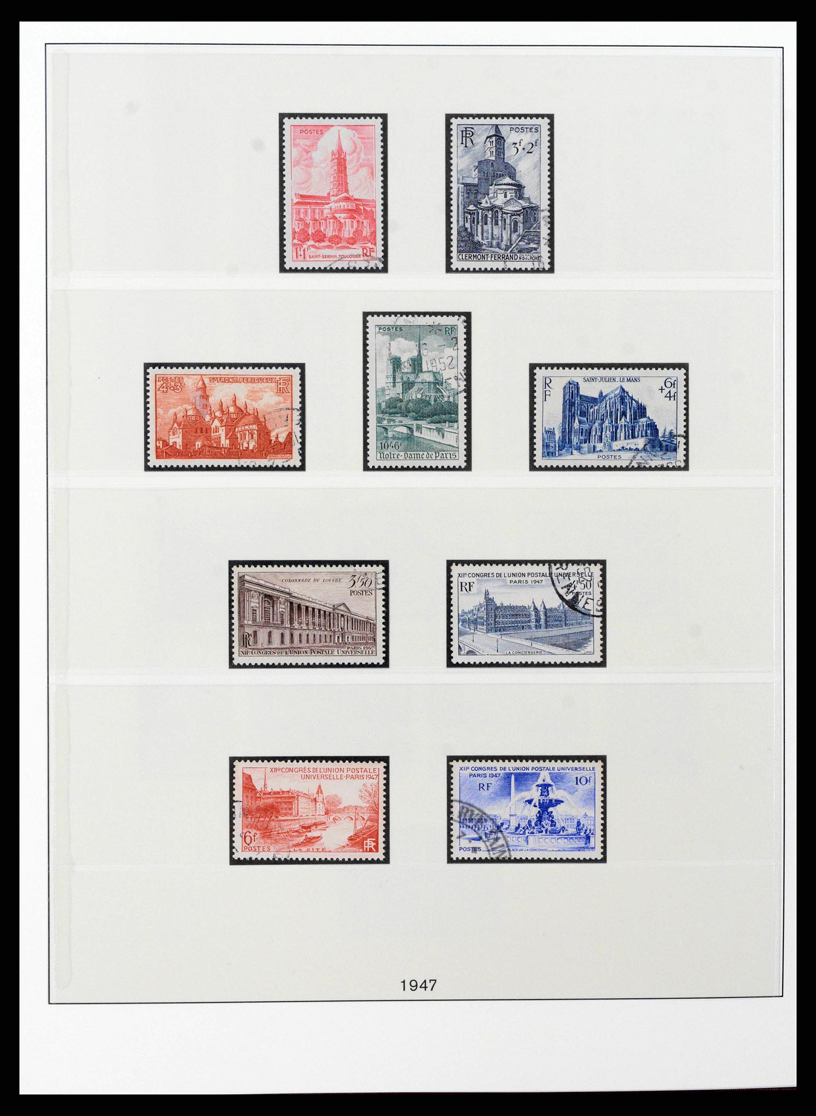 38530 0067 - Stamp collection 38530 France 1849-1991.