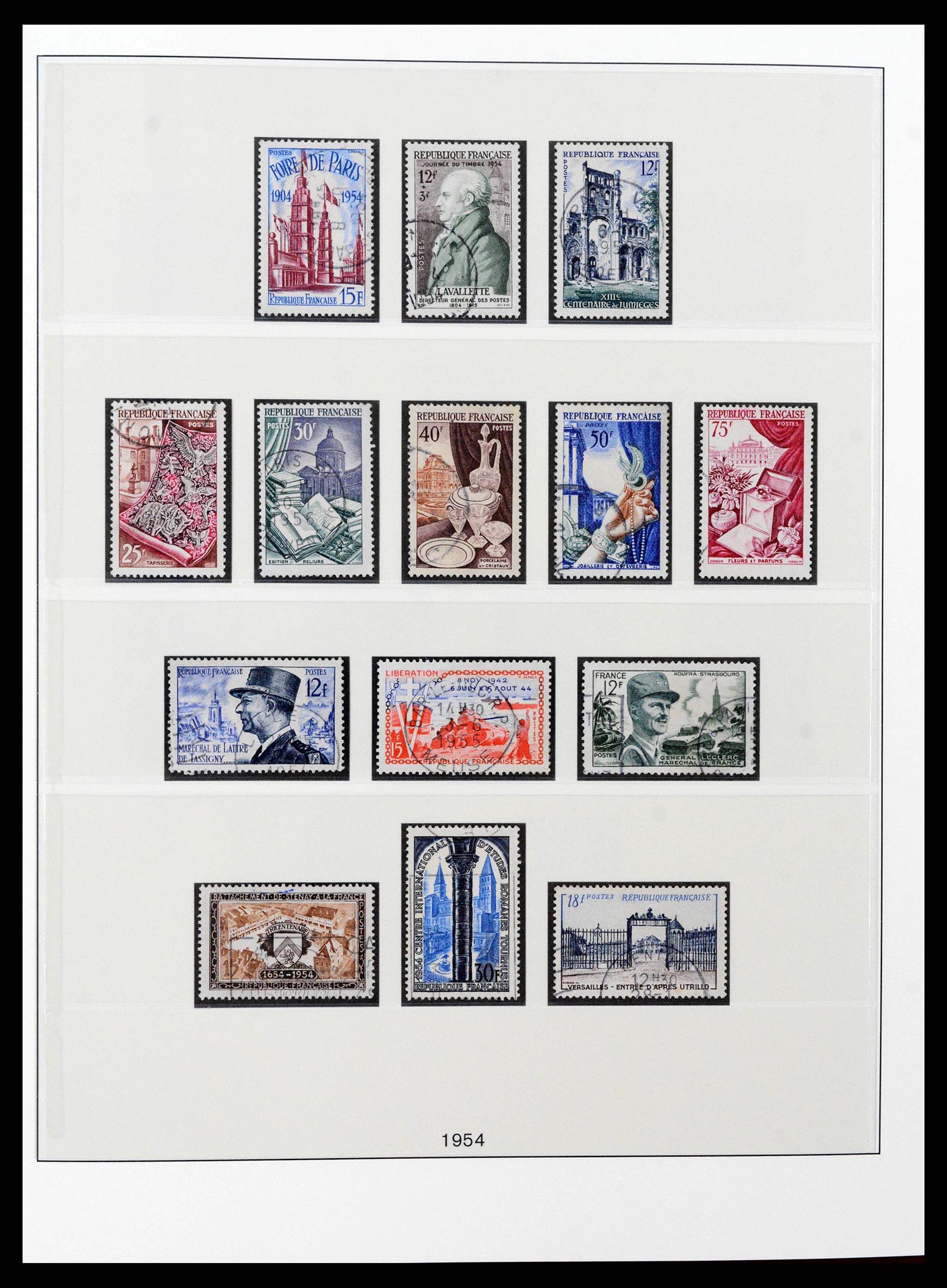 38530 0082 - Stamp collection 38530 France 1849-1991.