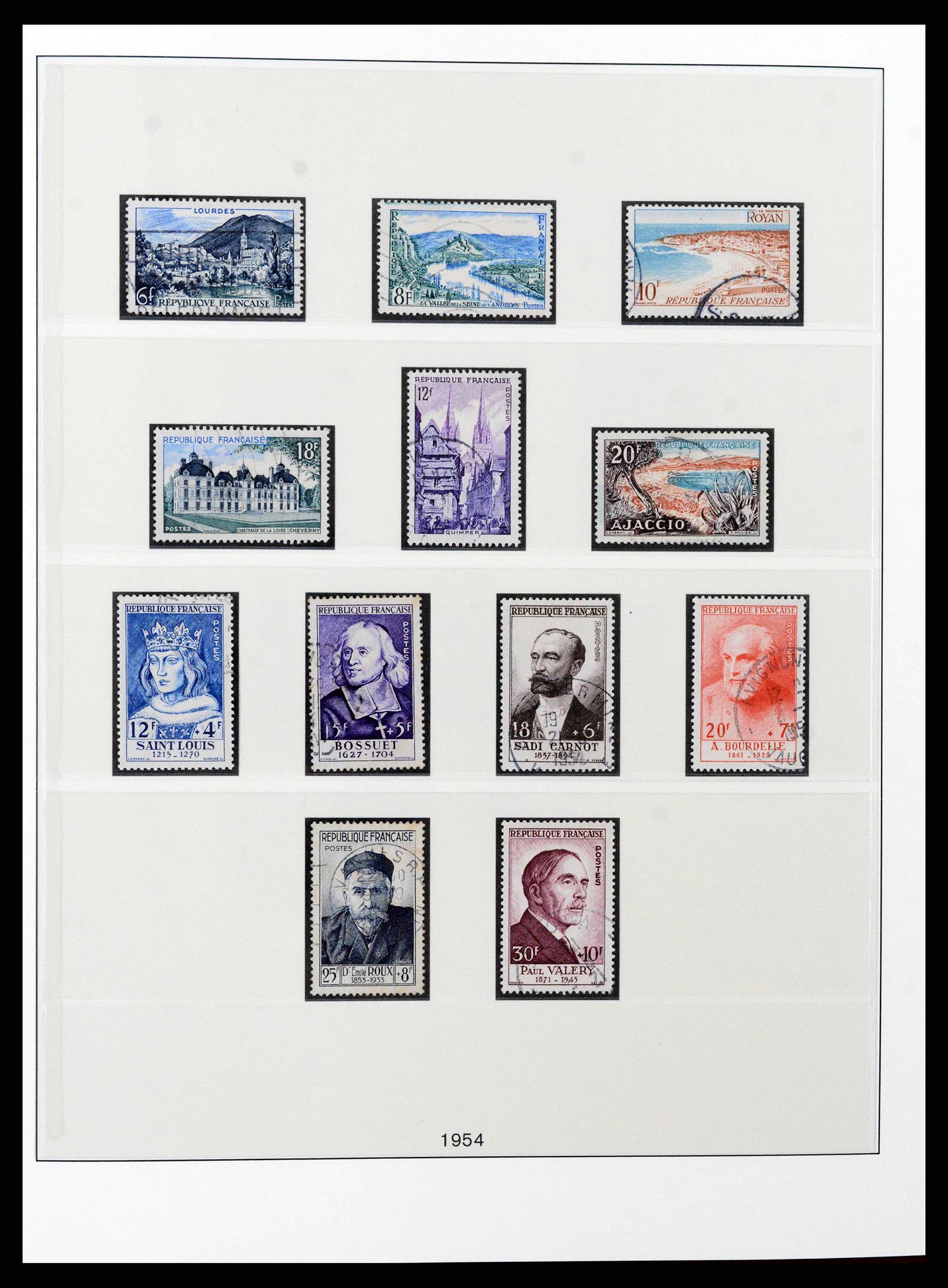 38530 0083 - Stamp collection 38530 France 1849-1991.