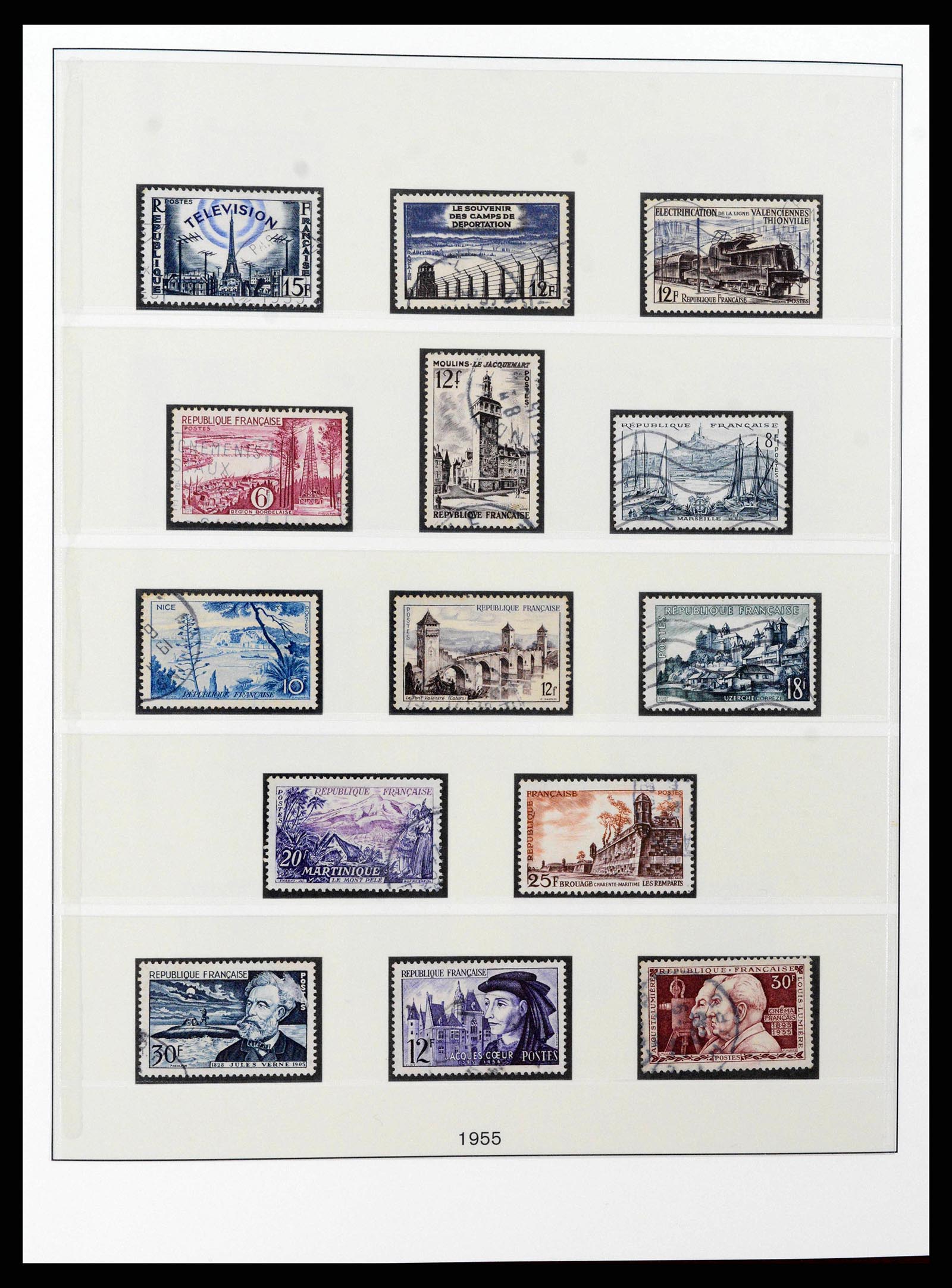 38530 0086 - Stamp collection 38530 France 1849-1991.