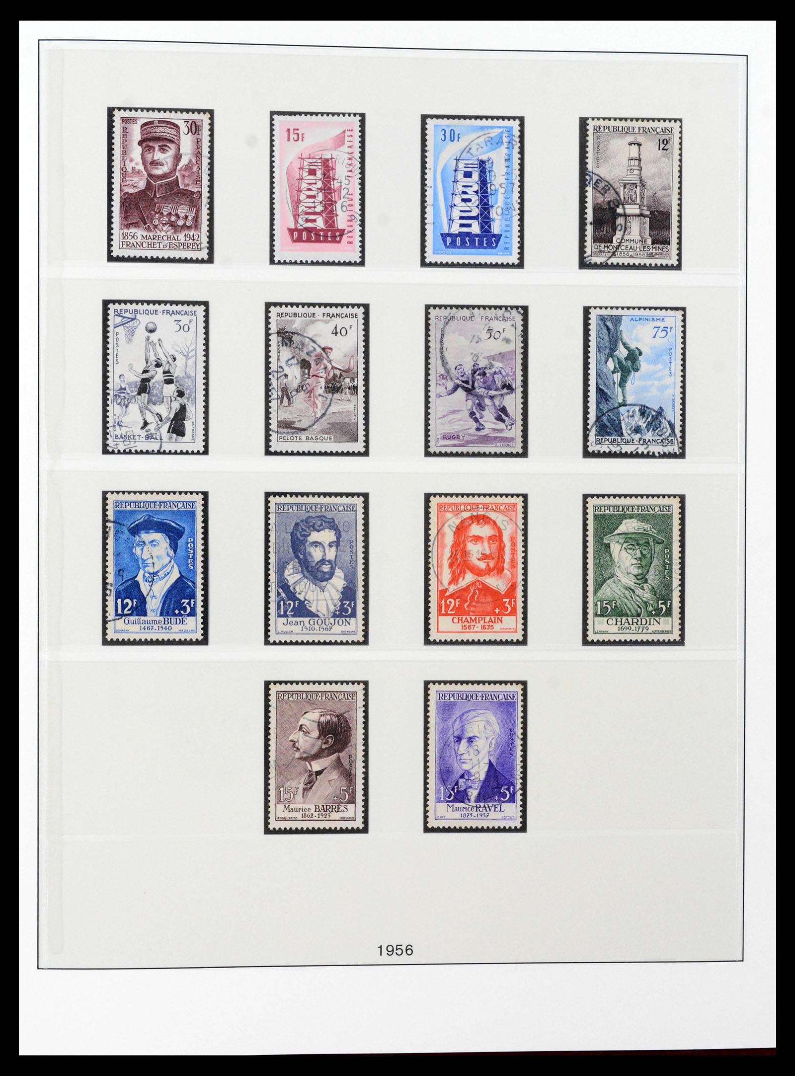 38530 0089 - Stamp collection 38530 France 1849-1991.