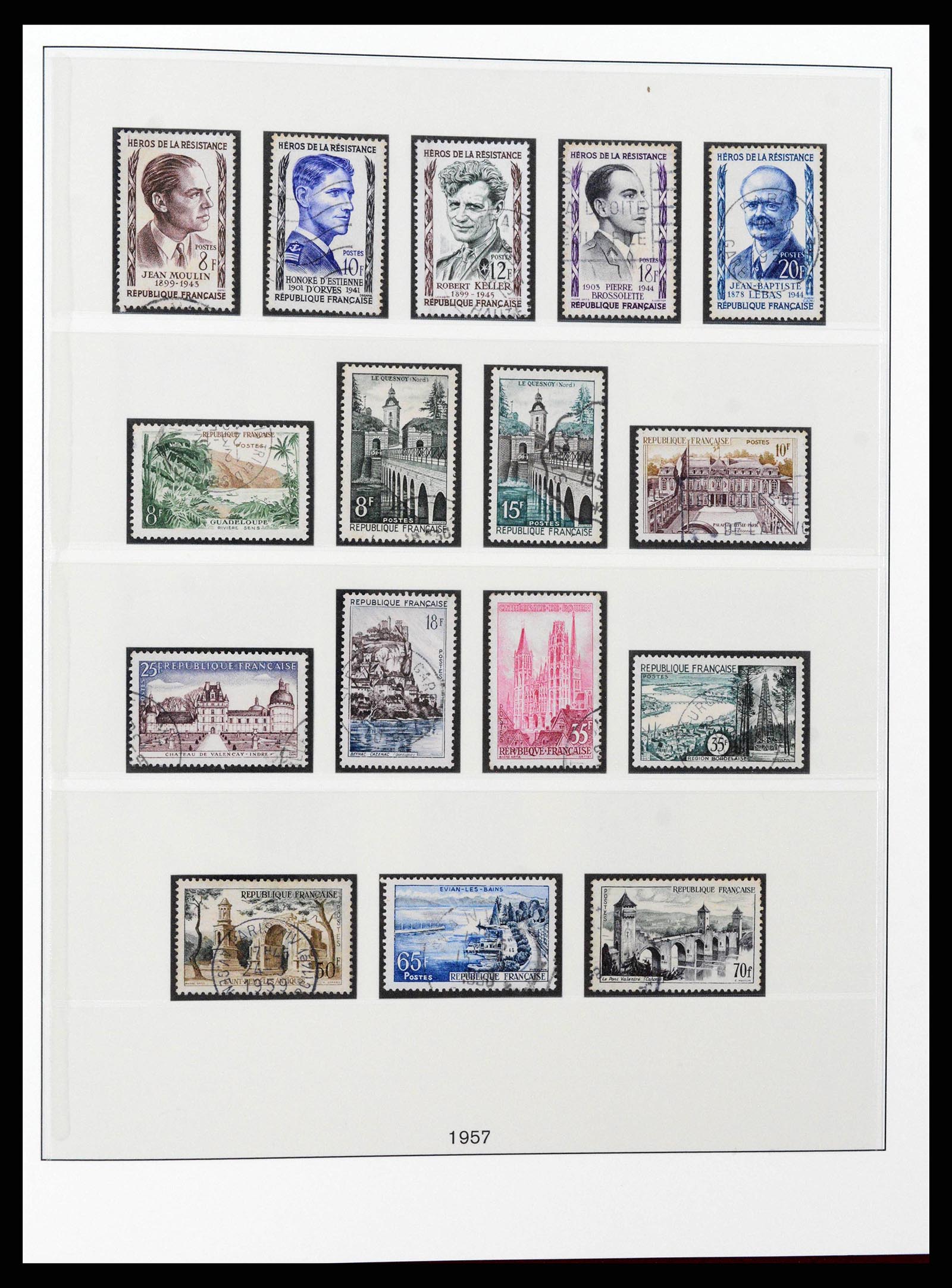 38530 0092 - Stamp collection 38530 France 1849-1991.