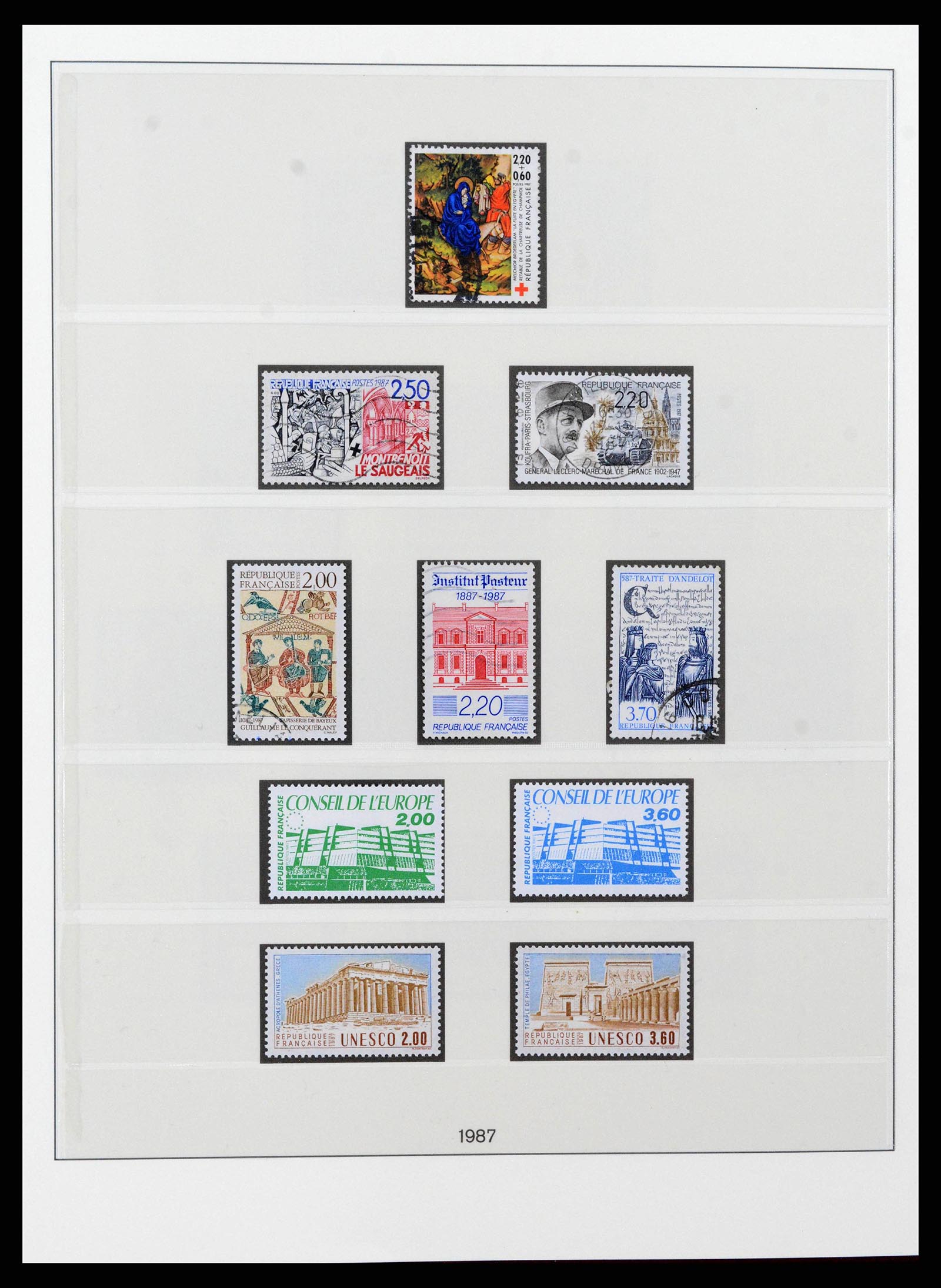 38530 0235 - Stamp collection 38530 France 1849-1991.