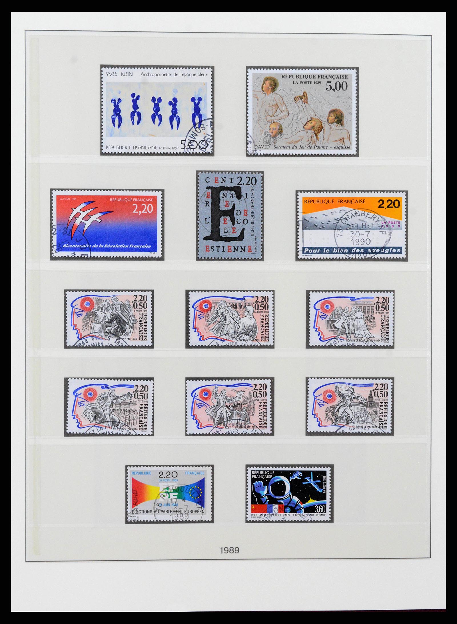38530 0242 - Postzegelverzameling 38530 Frankrijk 1849-1991.