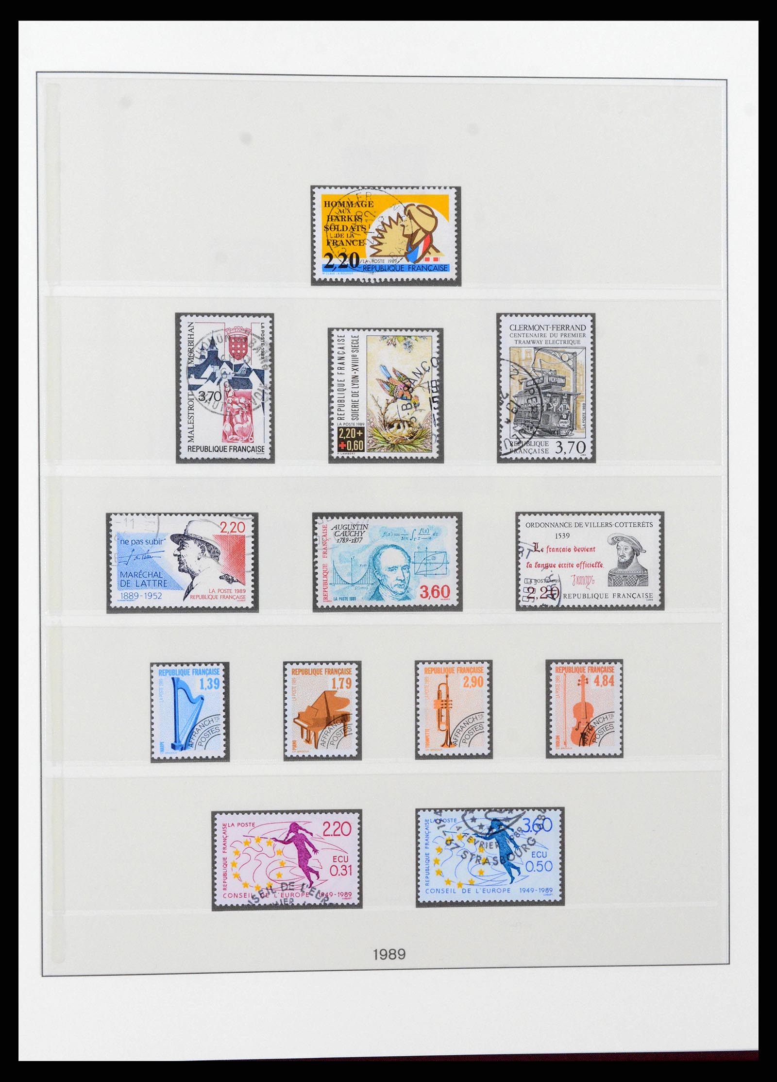 38530 0247 - Postzegelverzameling 38530 Frankrijk 1849-1991.