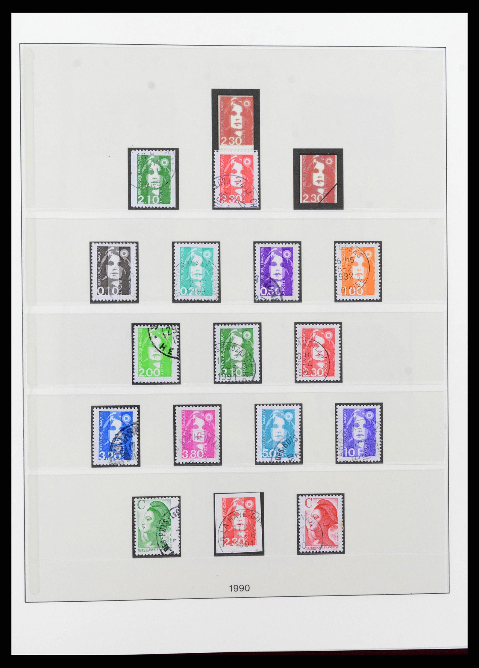 38530 0248 - Postzegelverzameling 38530 Frankrijk 1849-1991.