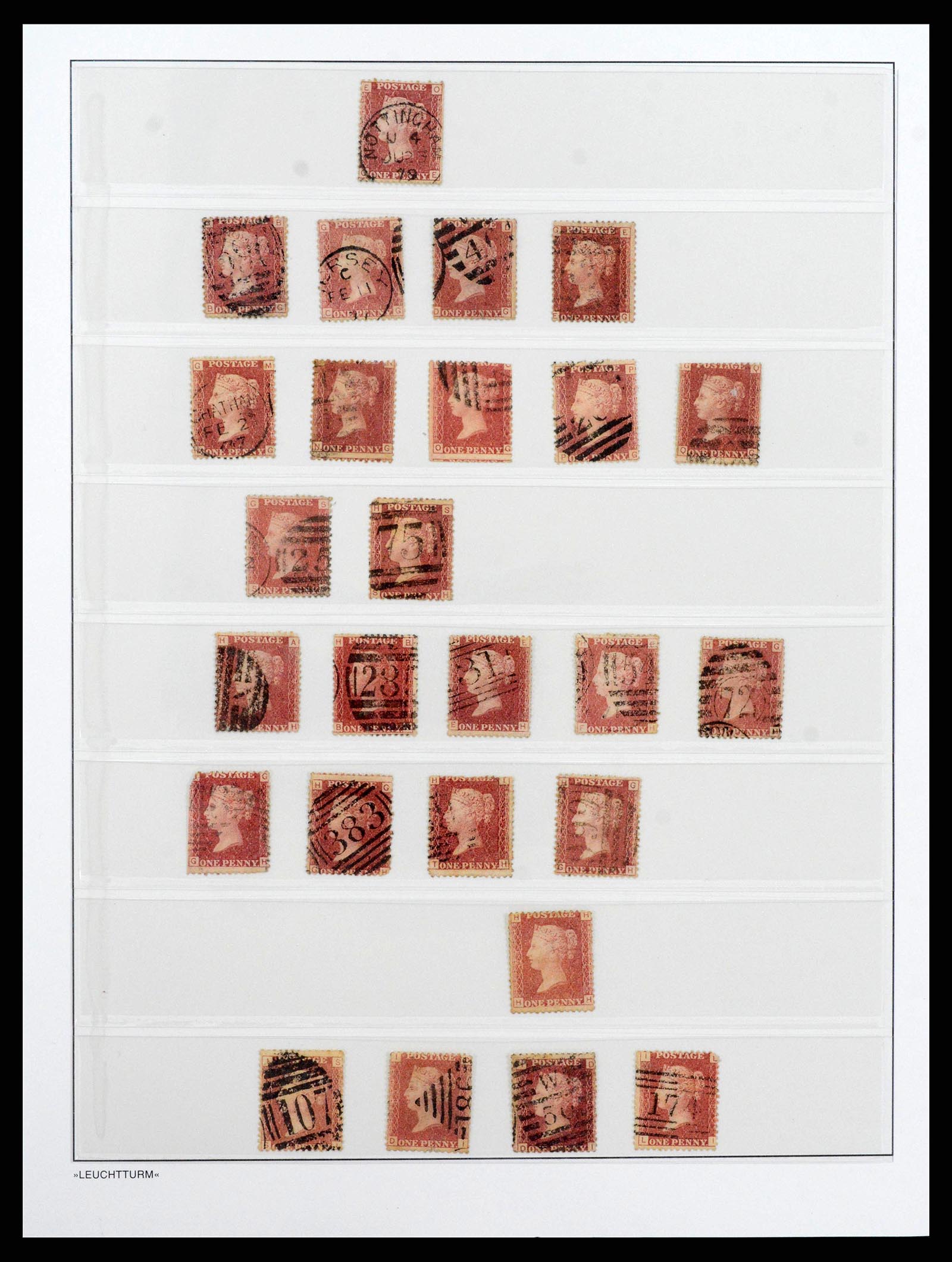 38531 0006 - Postzegelverzameling 38531 Engeland 1840-1930.
