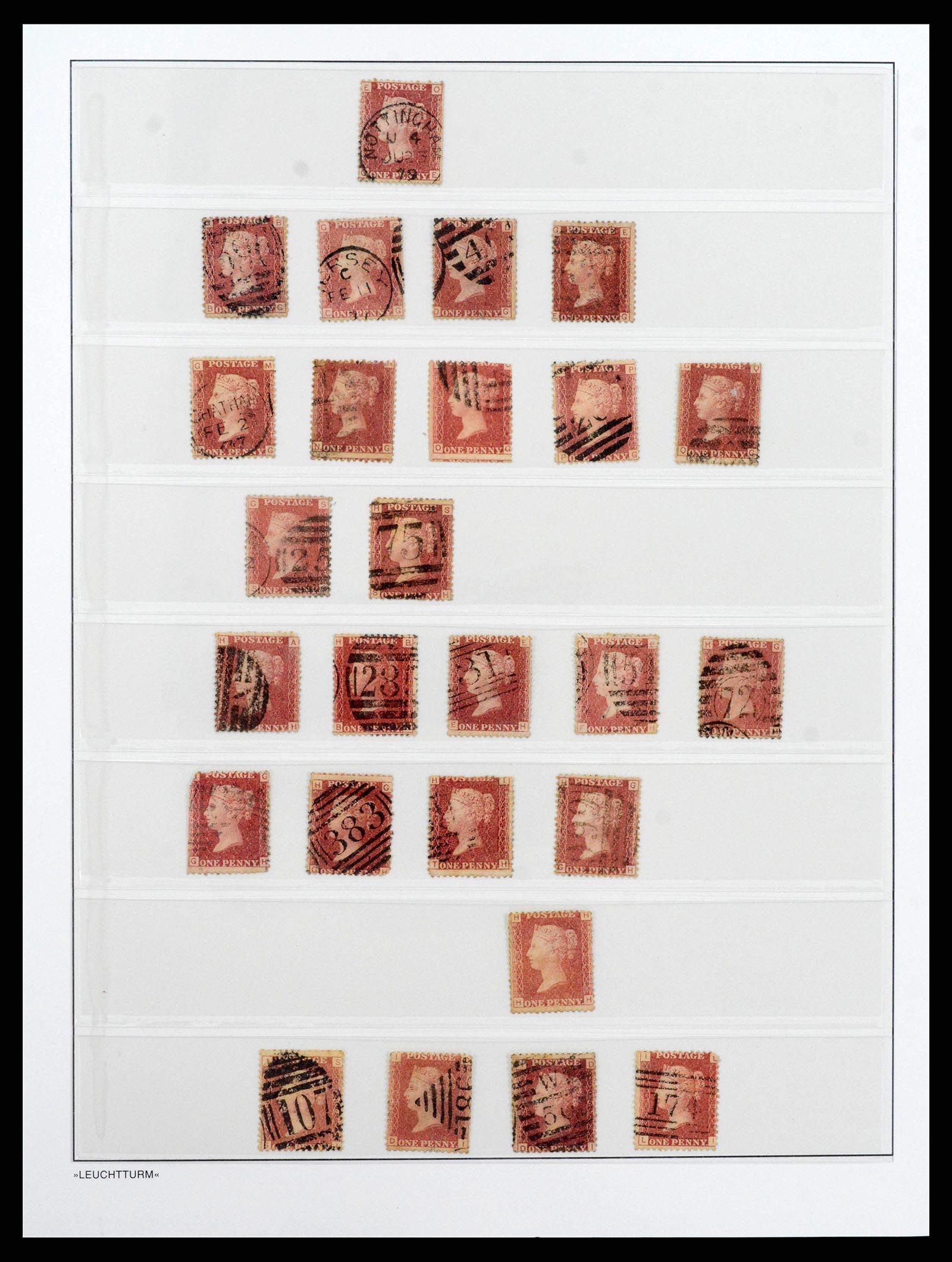 38531 0006 - Postzegelverzameling 38531 Engeland 1840-1930.